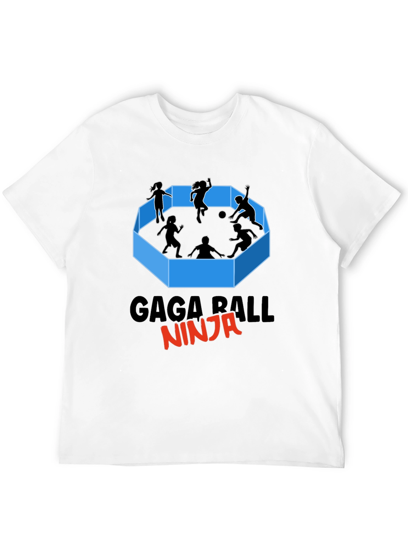 Gaga Ball Ninja Graphic T-Shirt