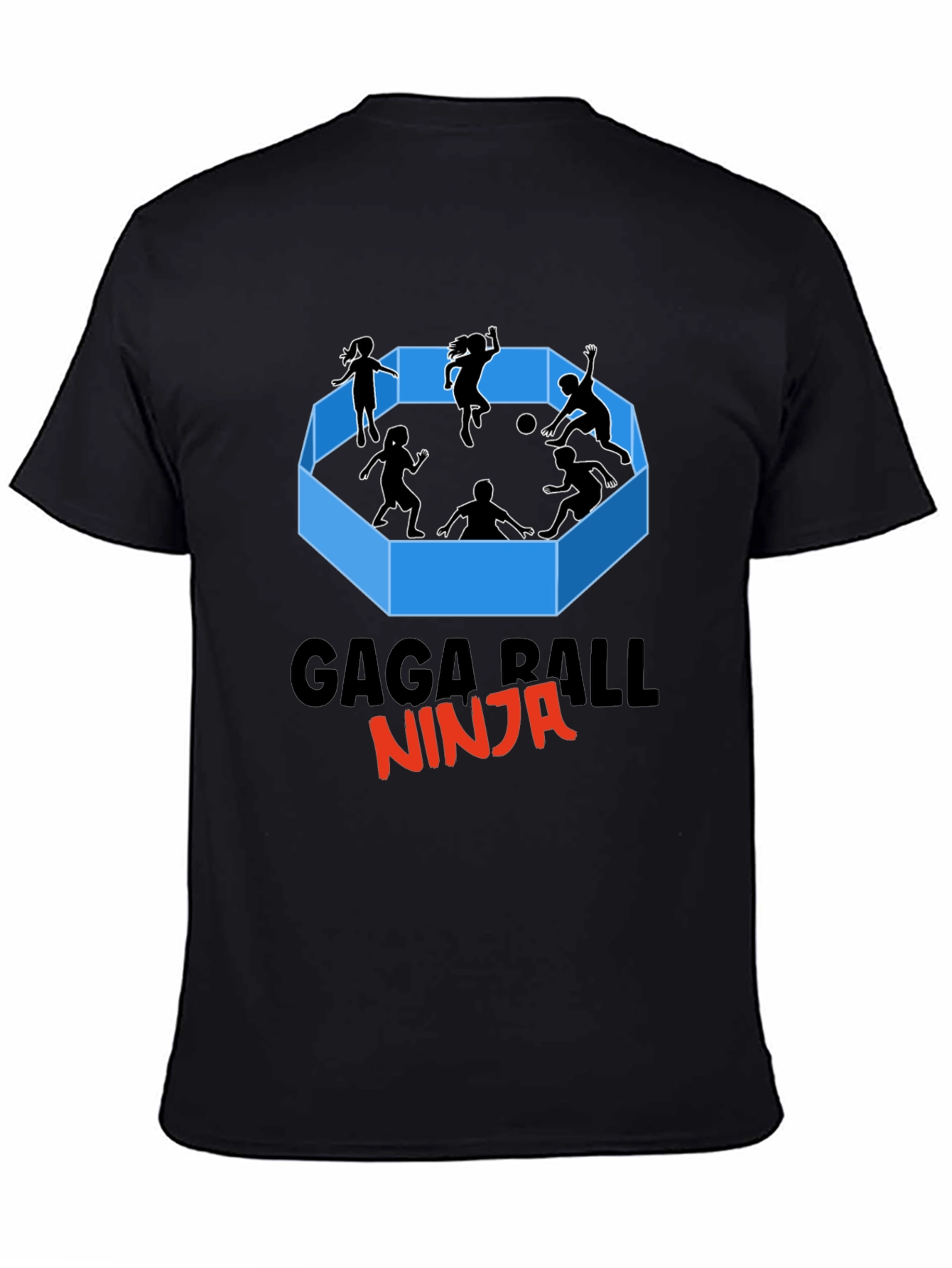 Gaga Ball Ninja Graphic T-Shirt