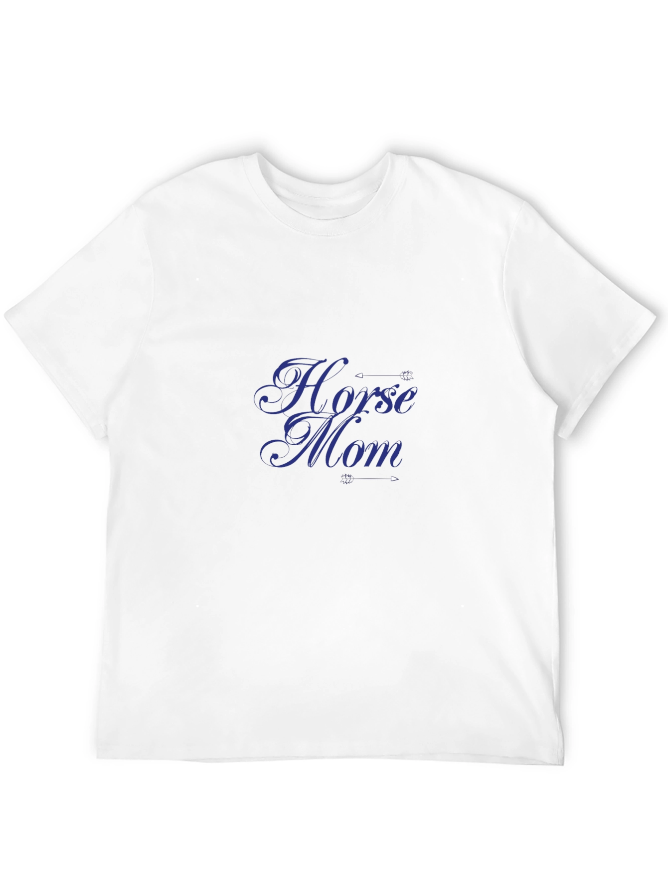Horse Mom Black T-Shirt