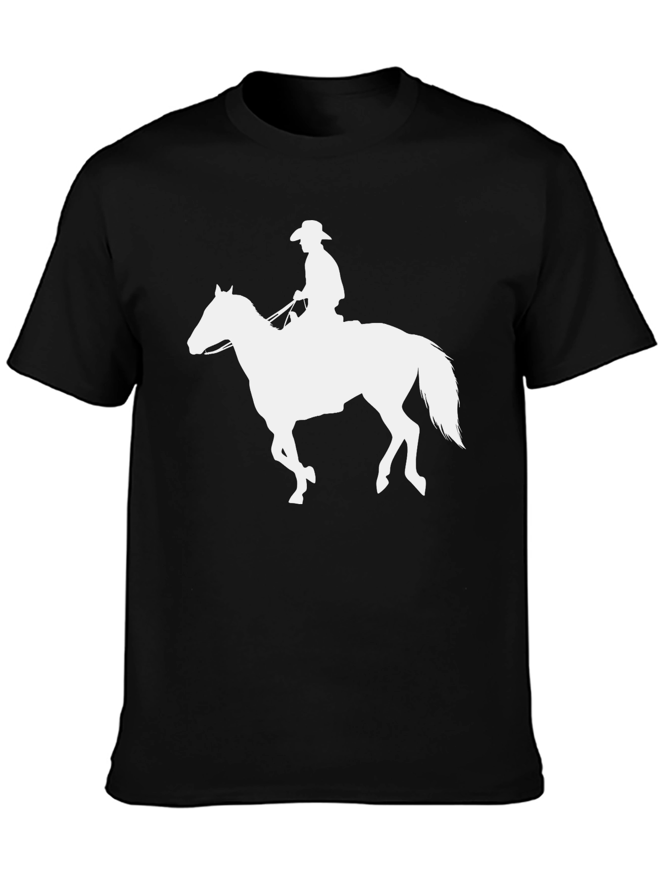 Cowboy Silhouette T-Shirt - Ride into Style!