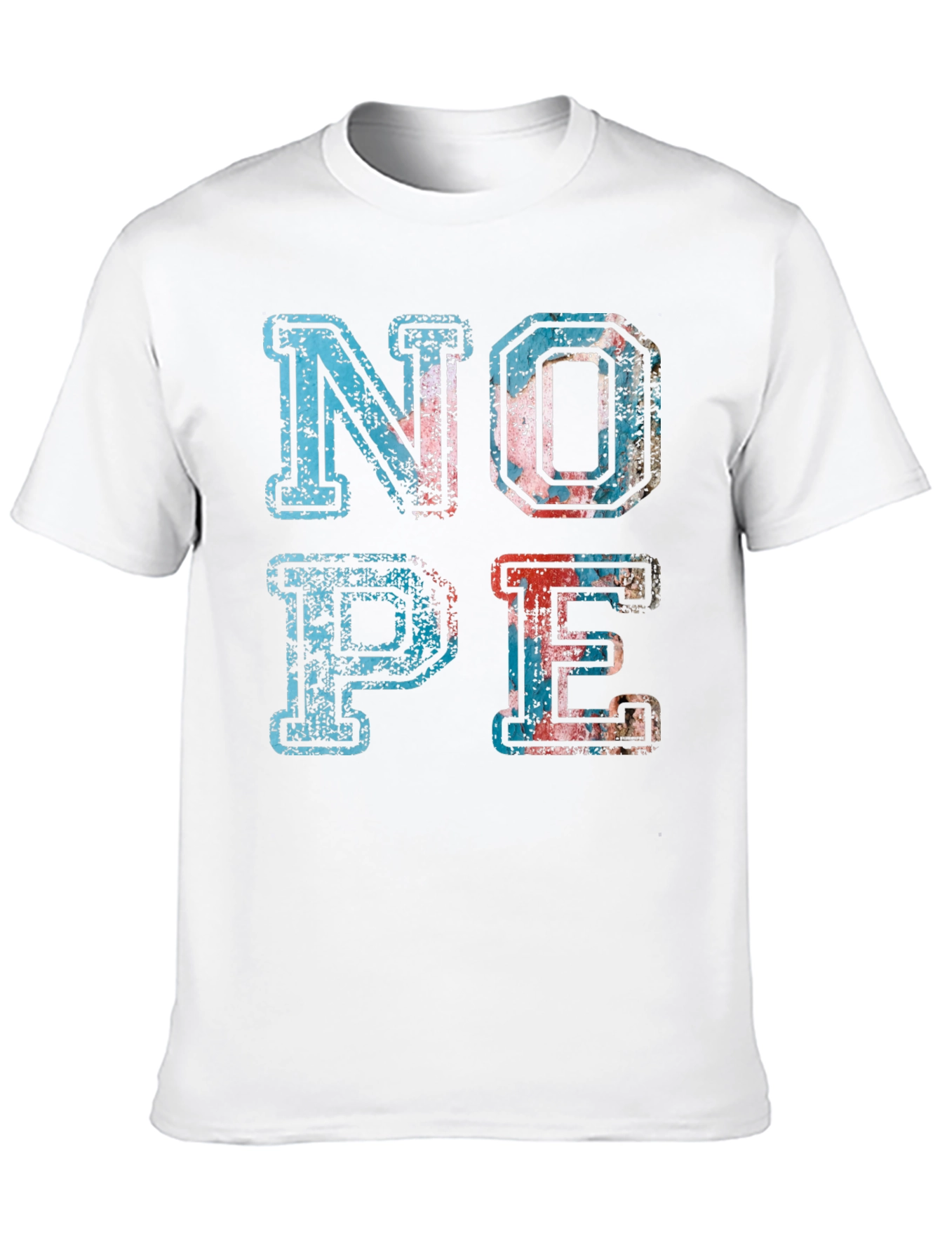 Nope Graphic T-Shirt - Unisex Casual Tee