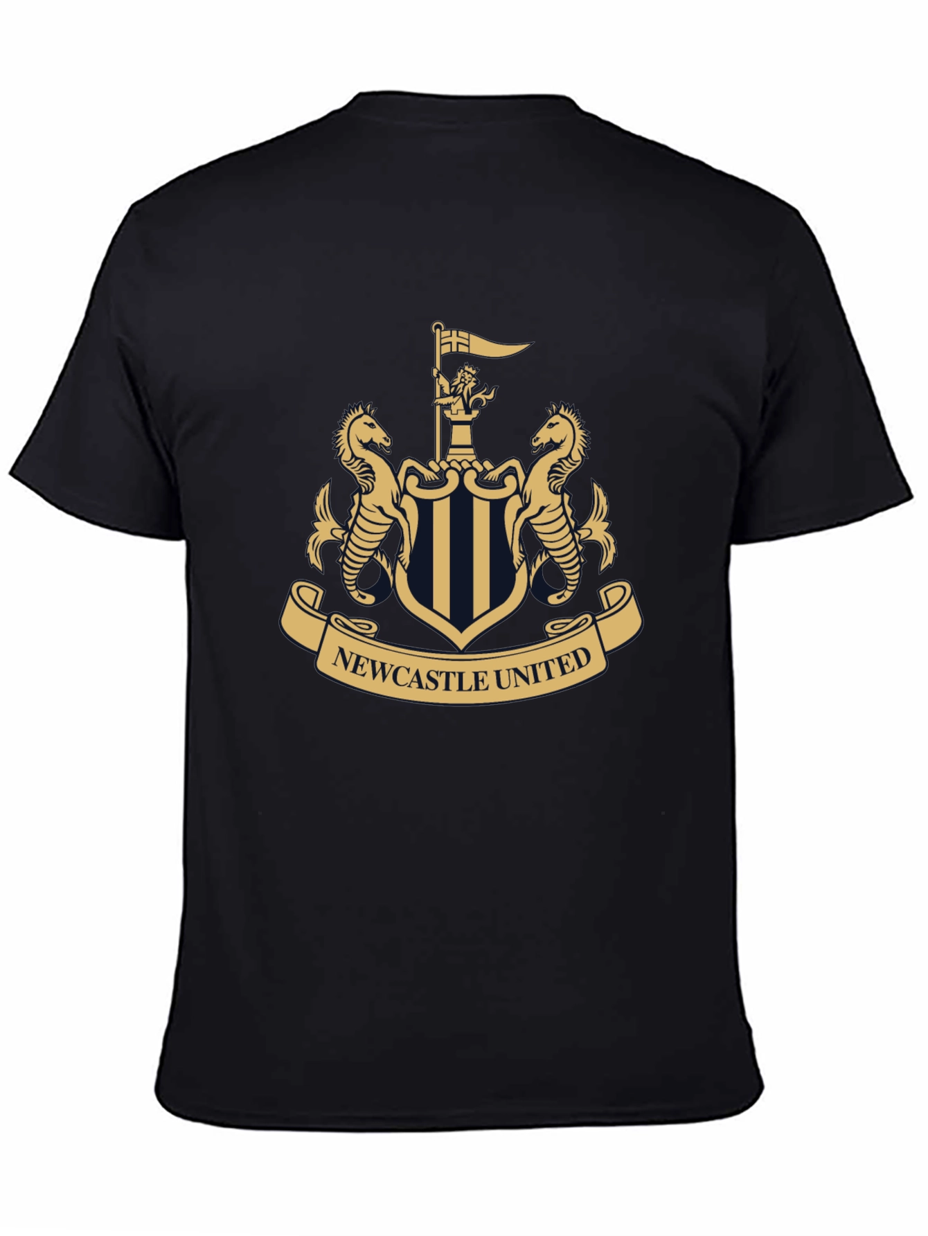 Newcastle United Crest T-Shirt - Black