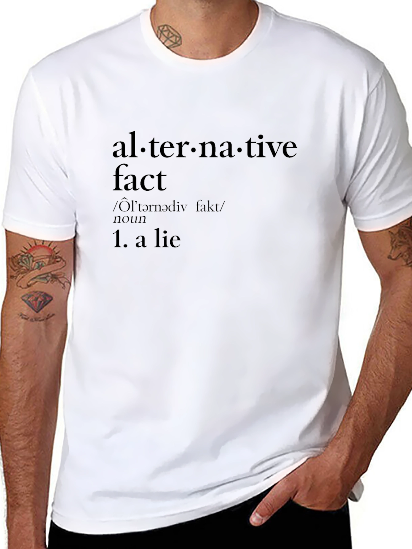 Alternative Fact Definition T-Shirt - Funny Political Tee