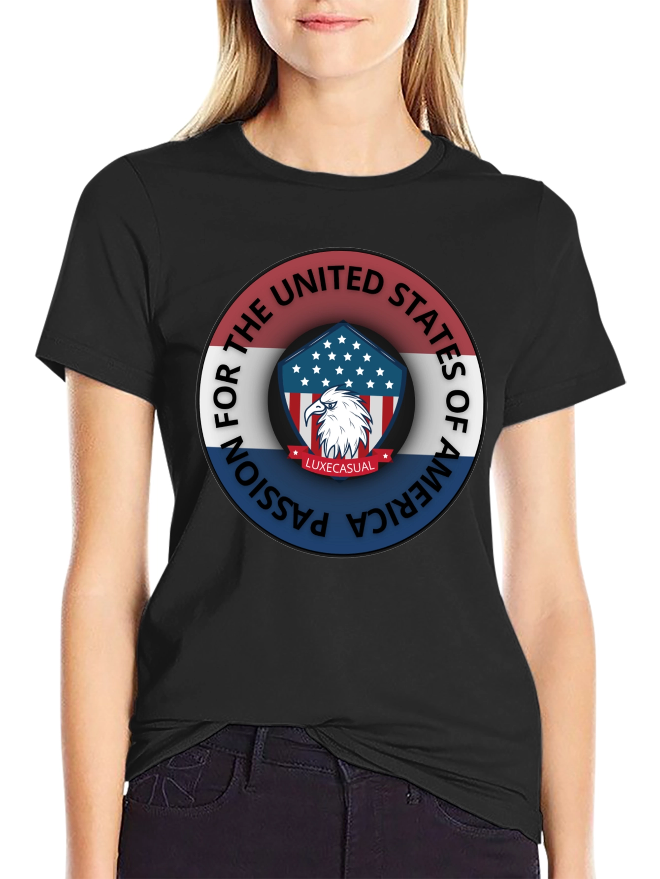Patriotic Eagle USA Pride T-Shirt