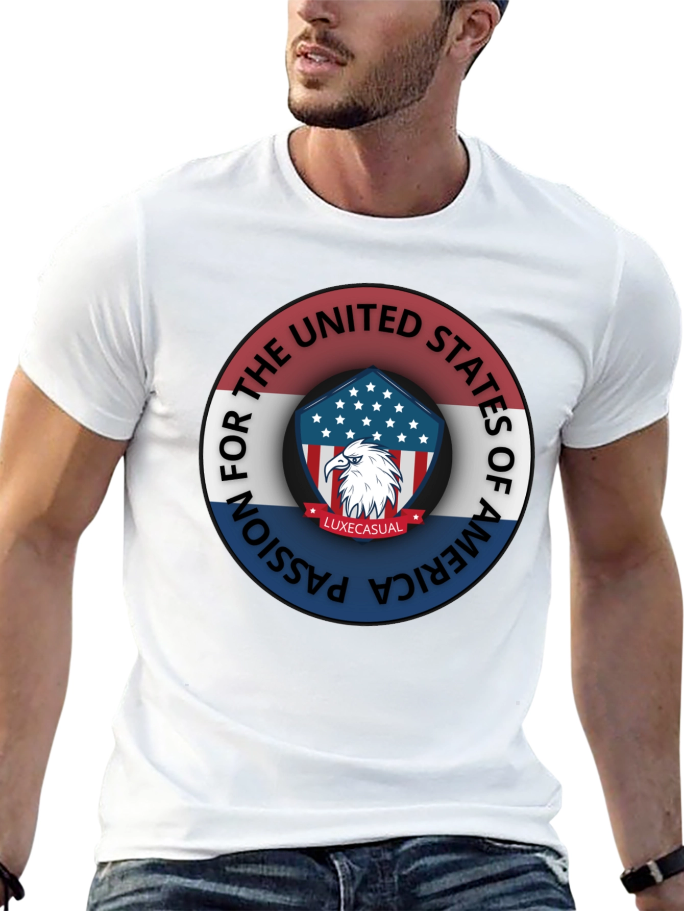 Patriotic Eagle USA Pride T-Shirt