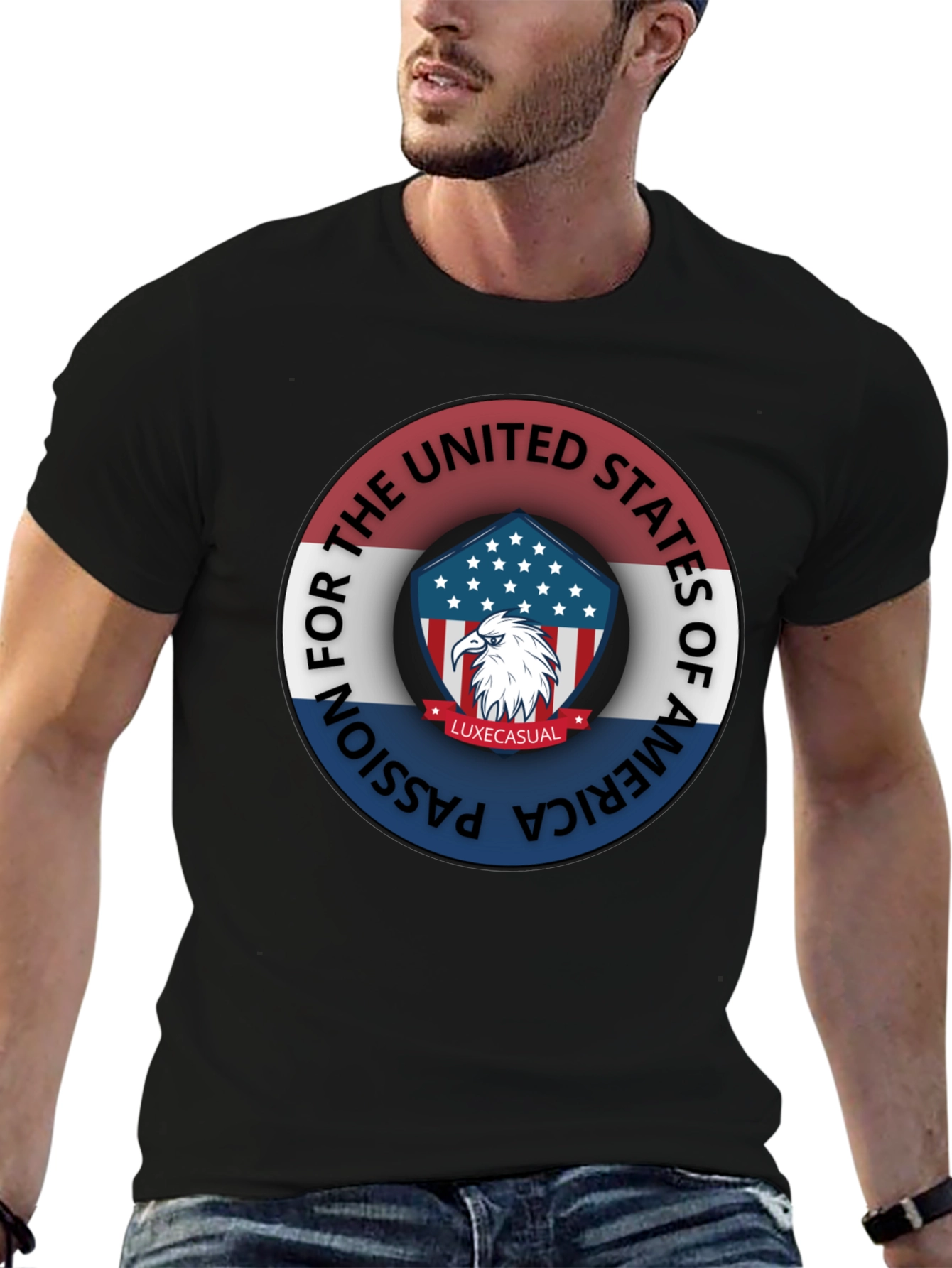 Patriotic Eagle USA Pride T-Shirt