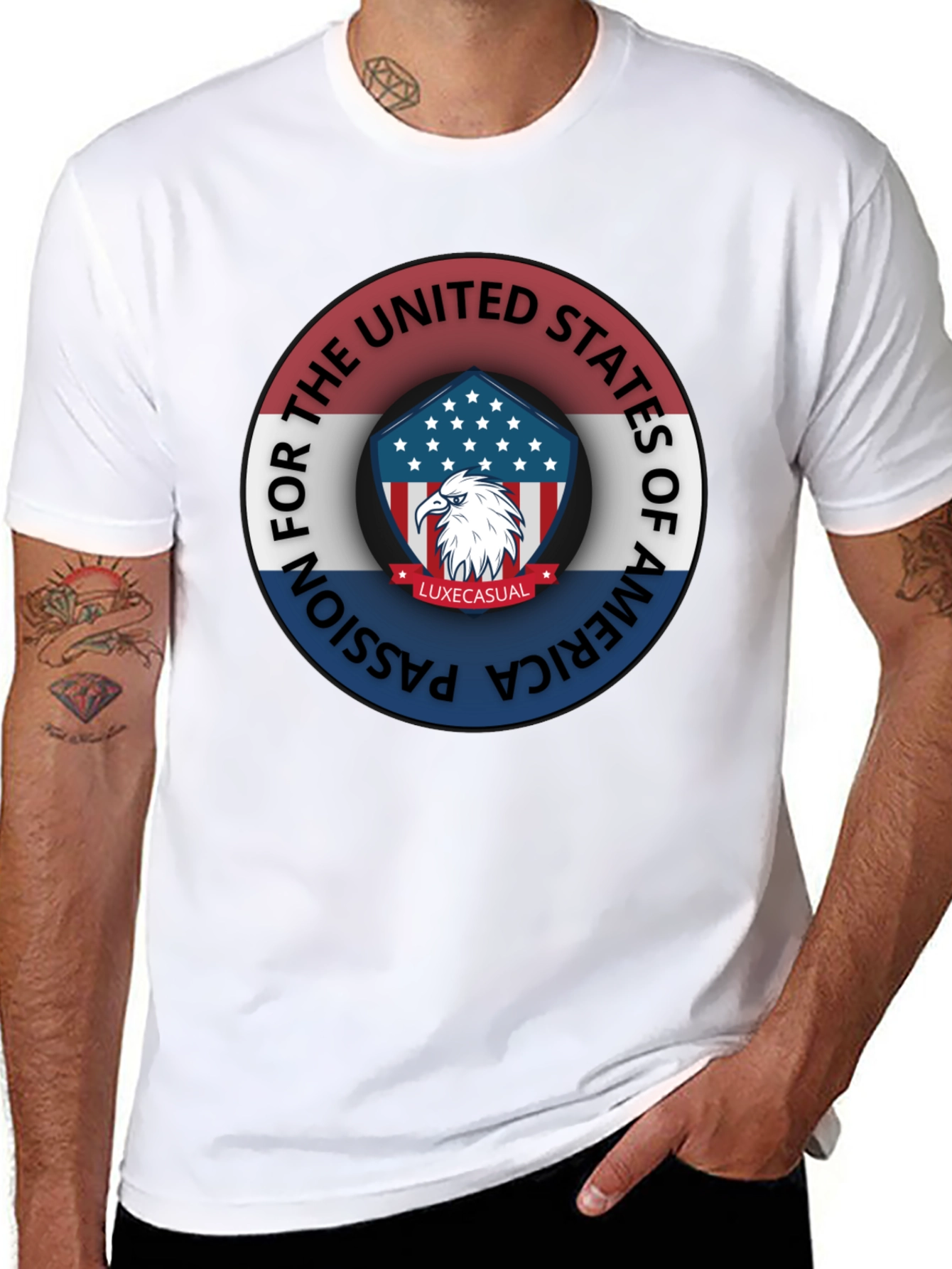 Patriotic Eagle USA Pride T-Shirt