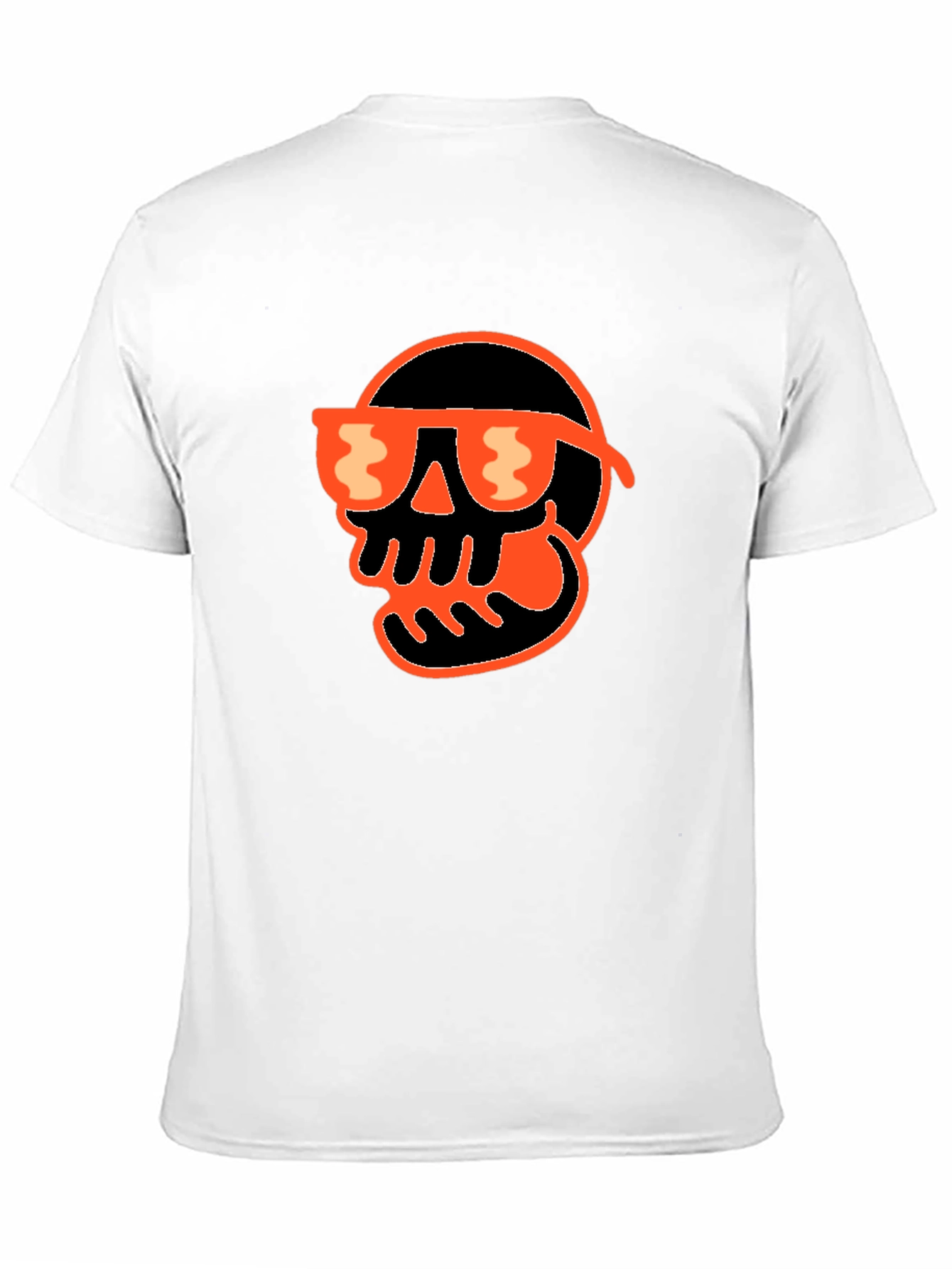 Skull with Sunglasses Graphic T-Shirt