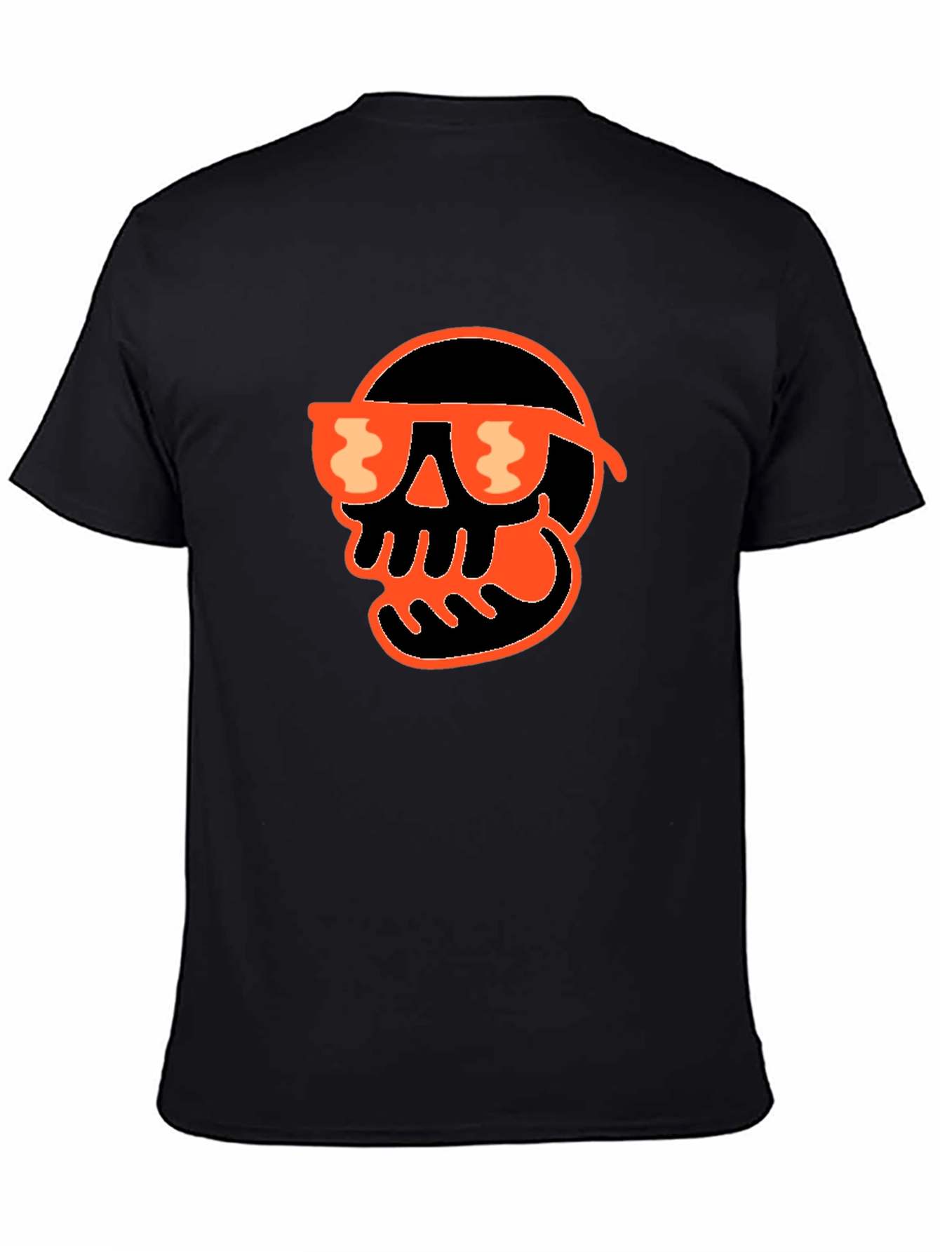 Skull with Sunglasses Graphic T-Shirt