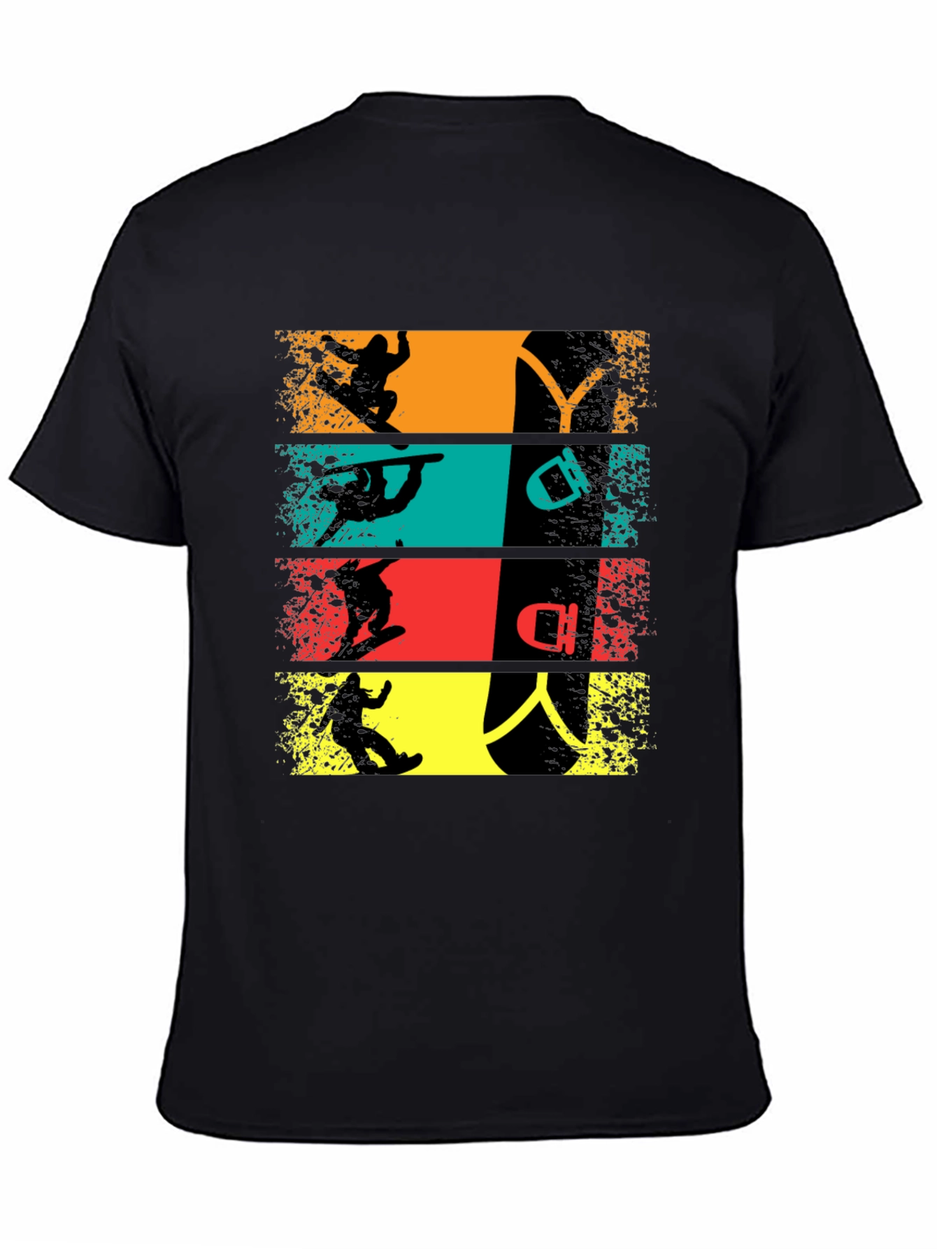 Snowboarder Graphic T-Shirt - Cool Winter Sports Tee
