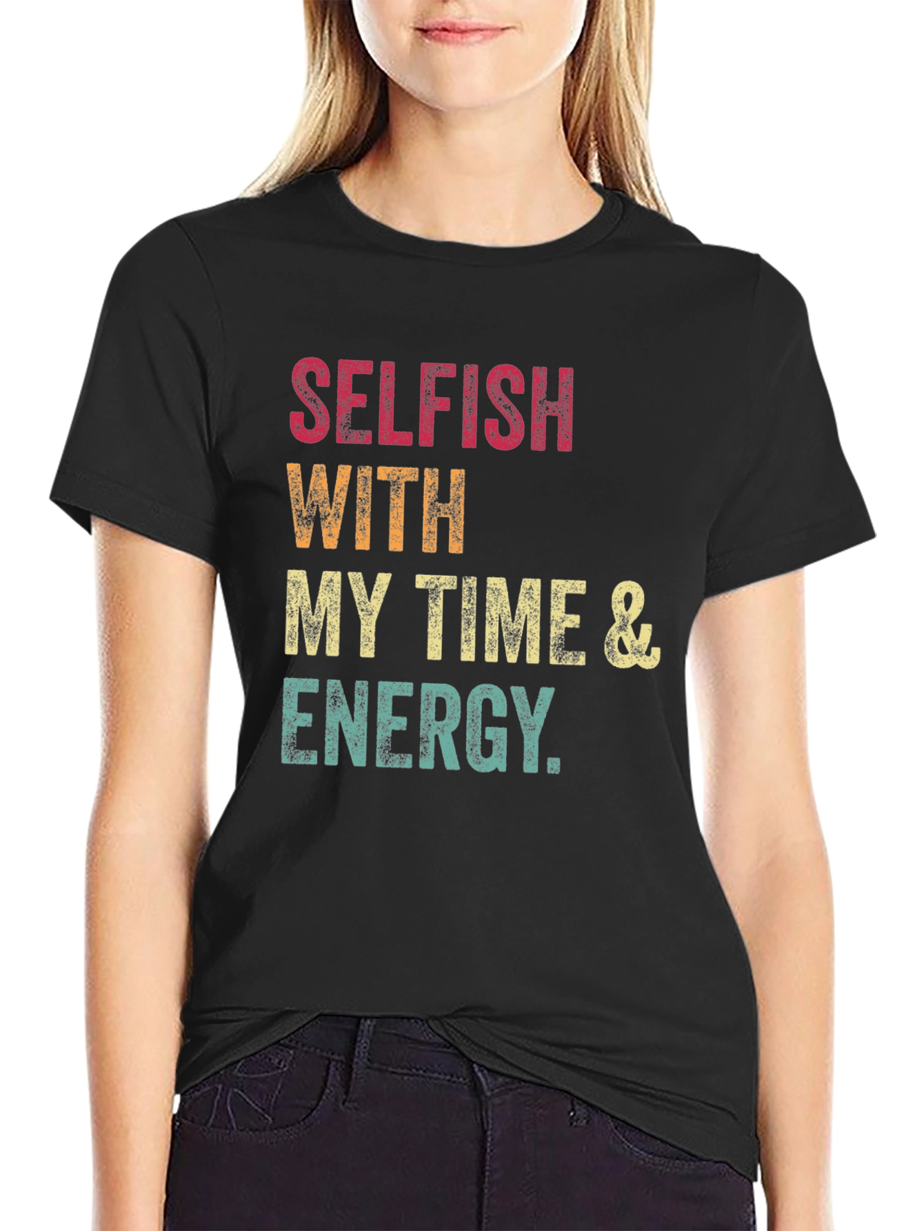 Selfish Time & Energy Graphic Tee