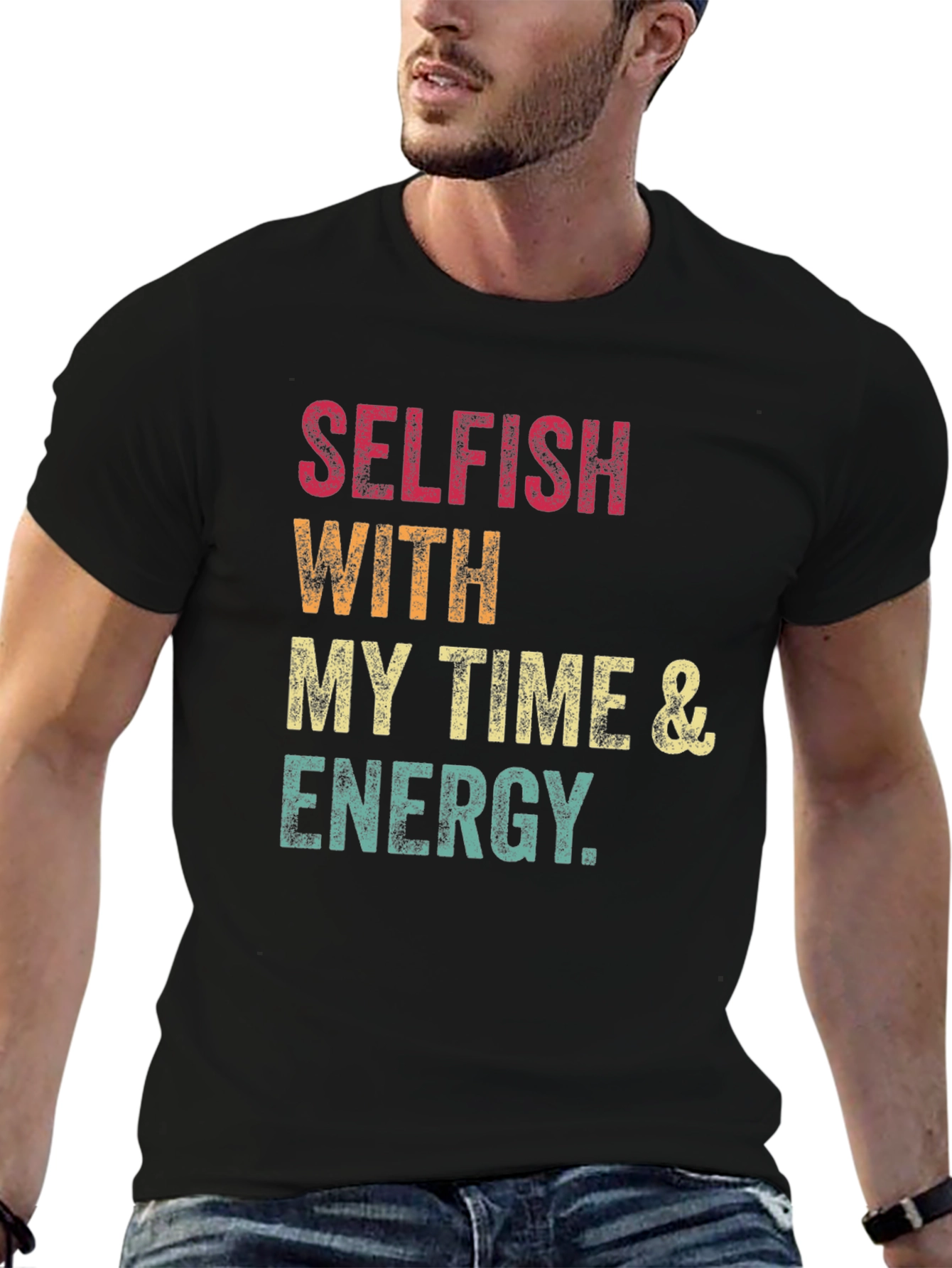 Selfish Time & Energy Graphic Tee