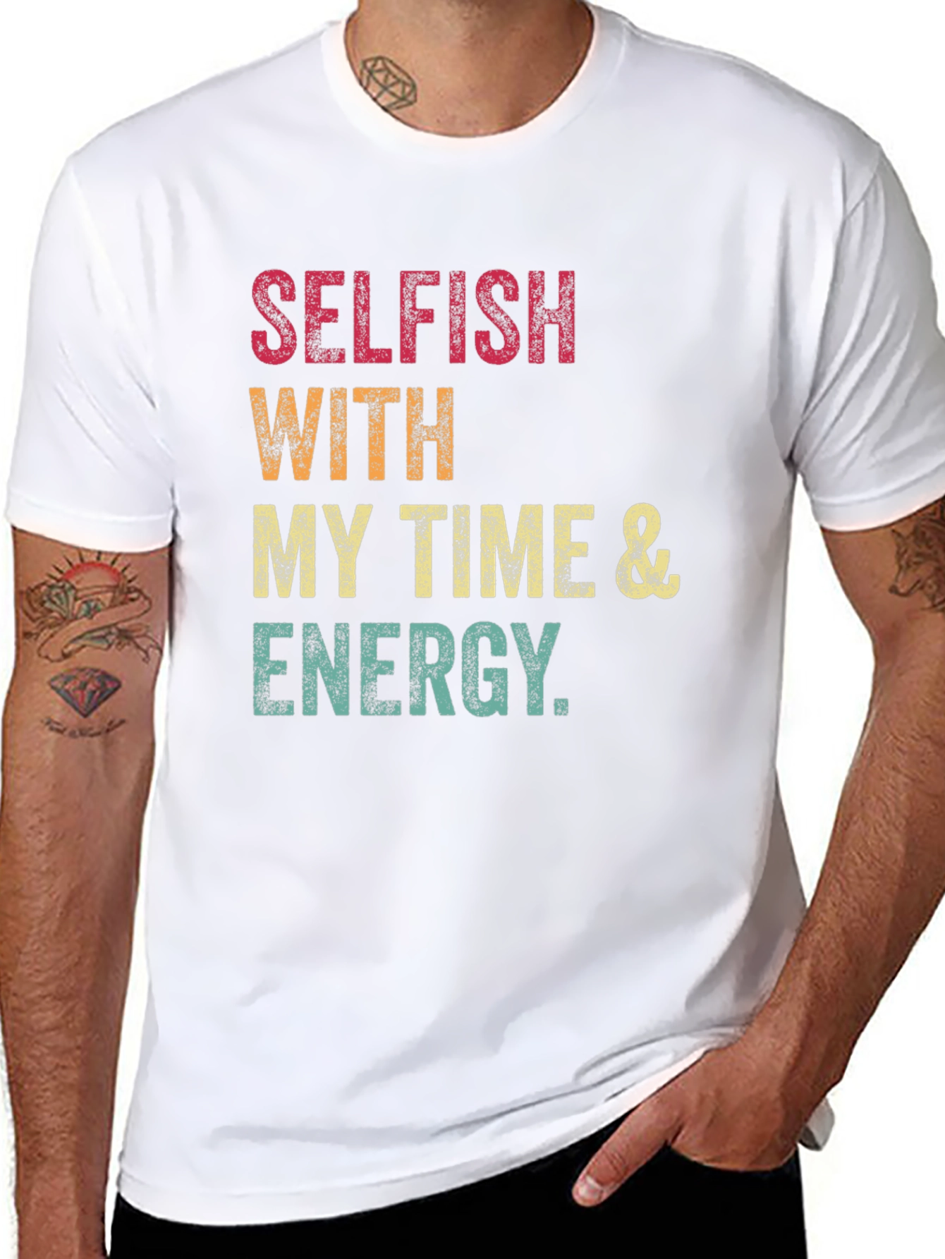 Selfish Time & Energy Graphic Tee