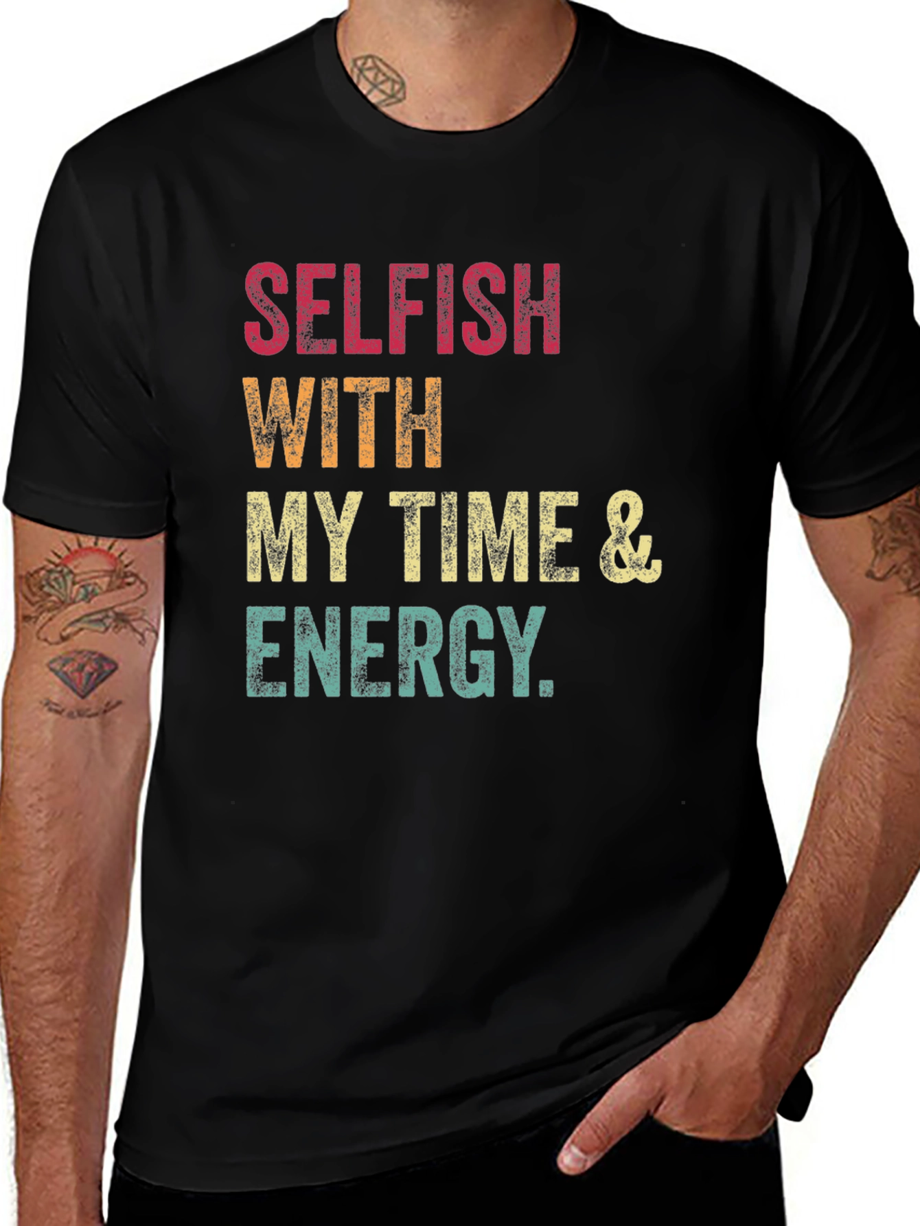 Selfish Time & Energy Graphic Tee