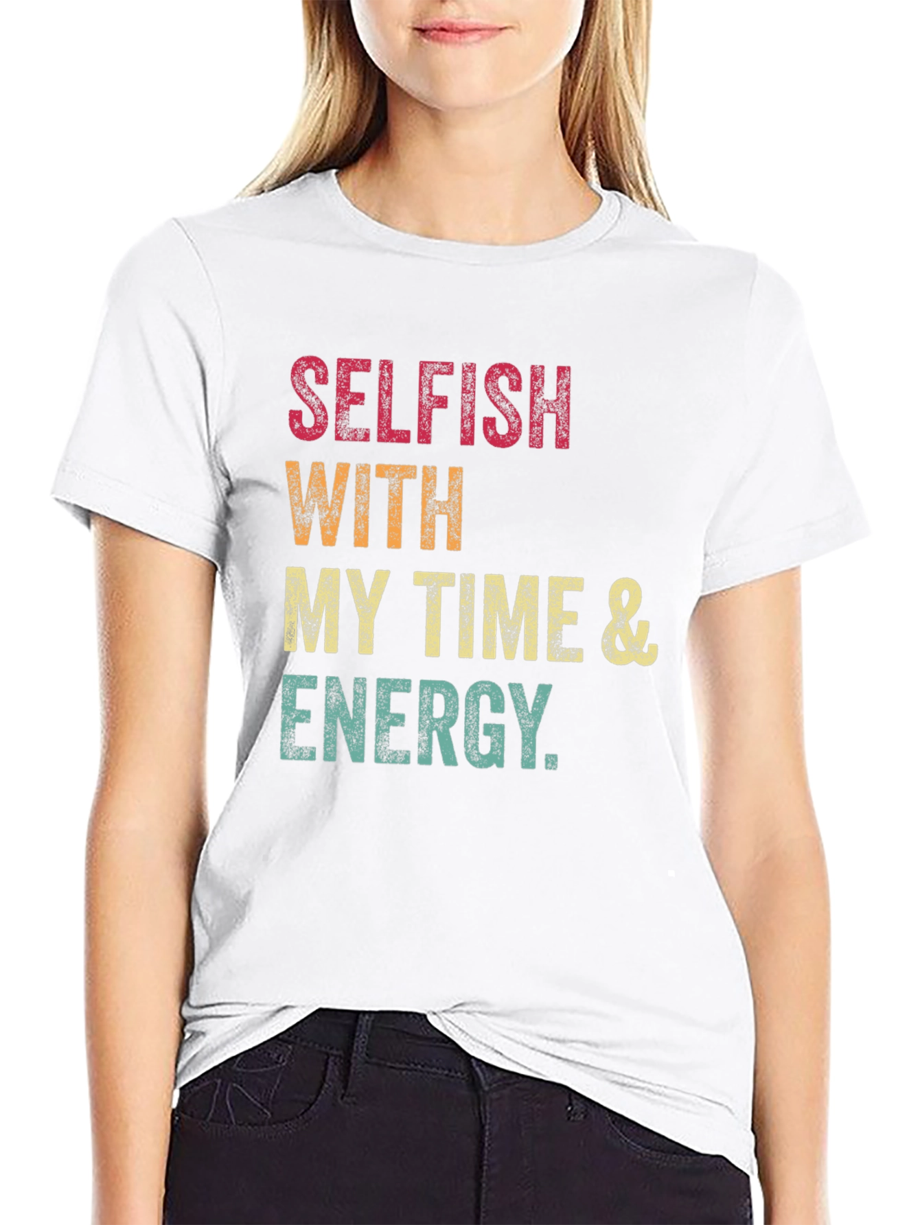 Selfish Time & Energy Graphic Tee