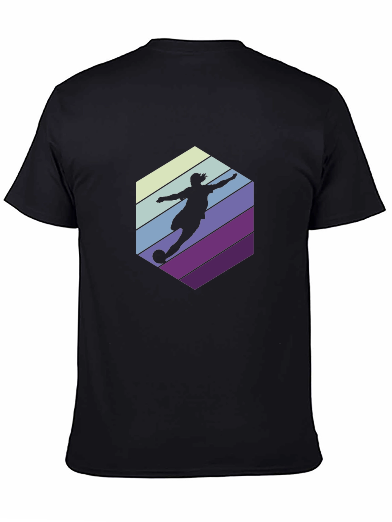 Retro Soccer Silhouette T-Shirt