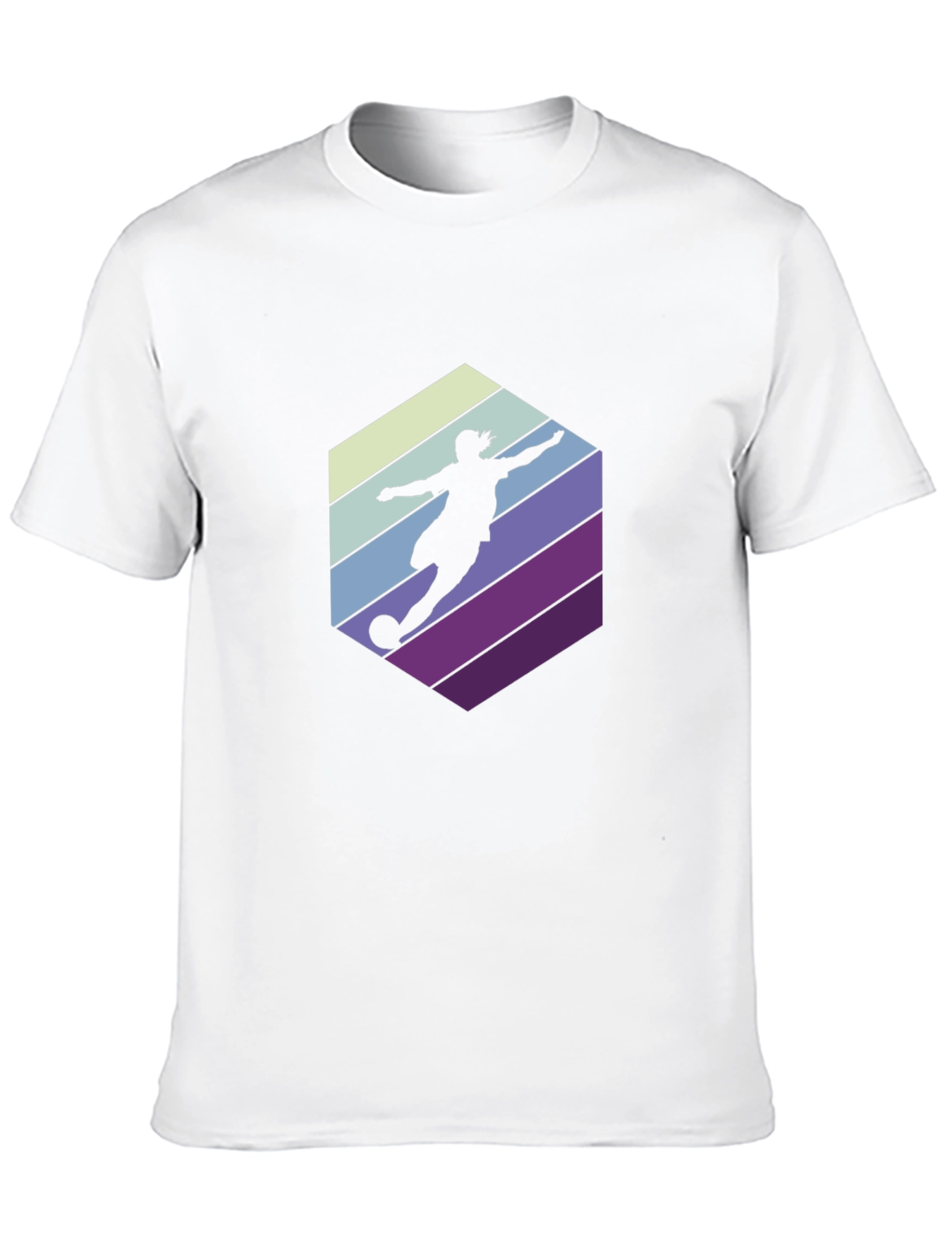 Retro Soccer Silhouette T-Shirt
