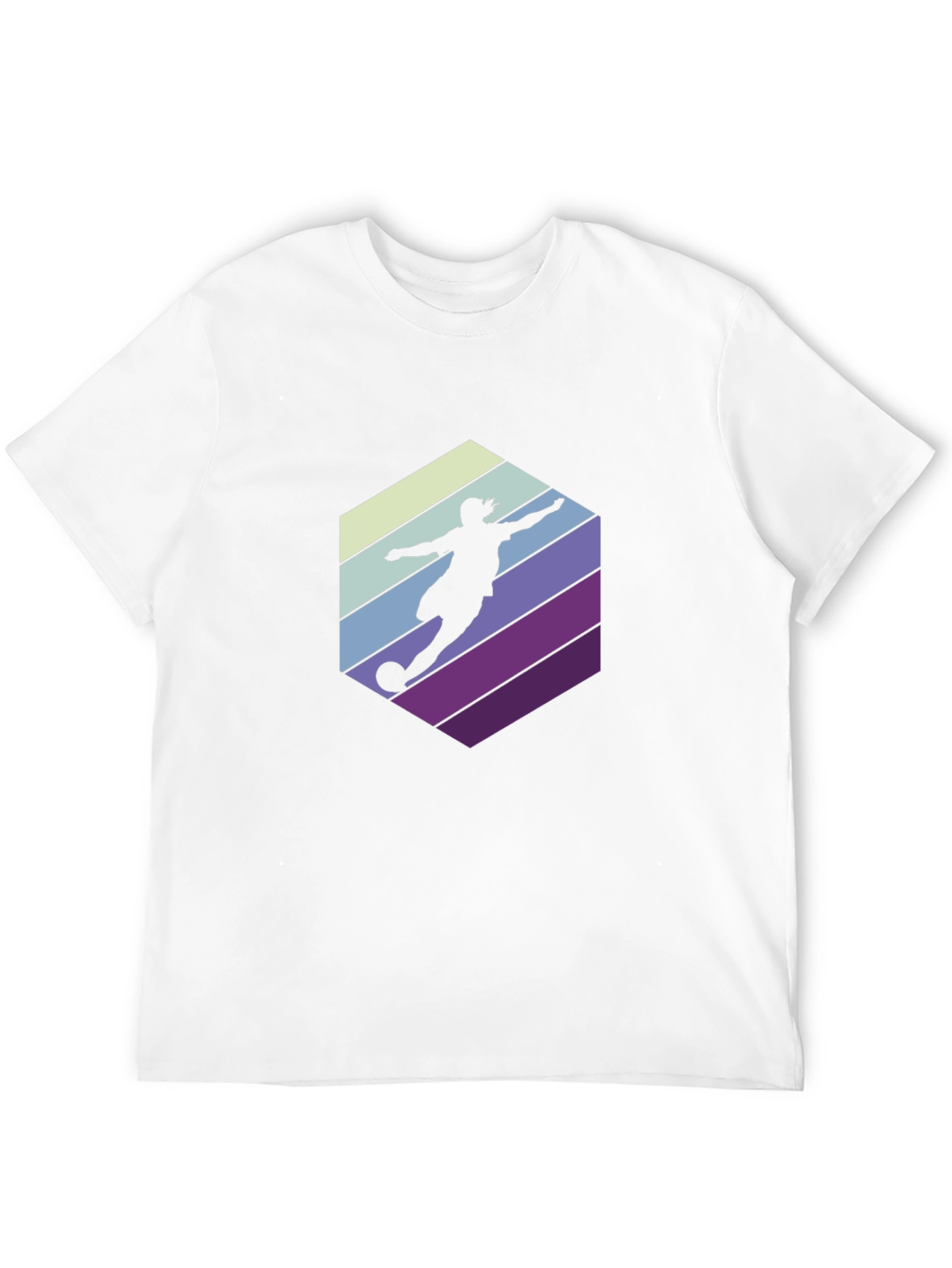 Retro Soccer Silhouette T-Shirt