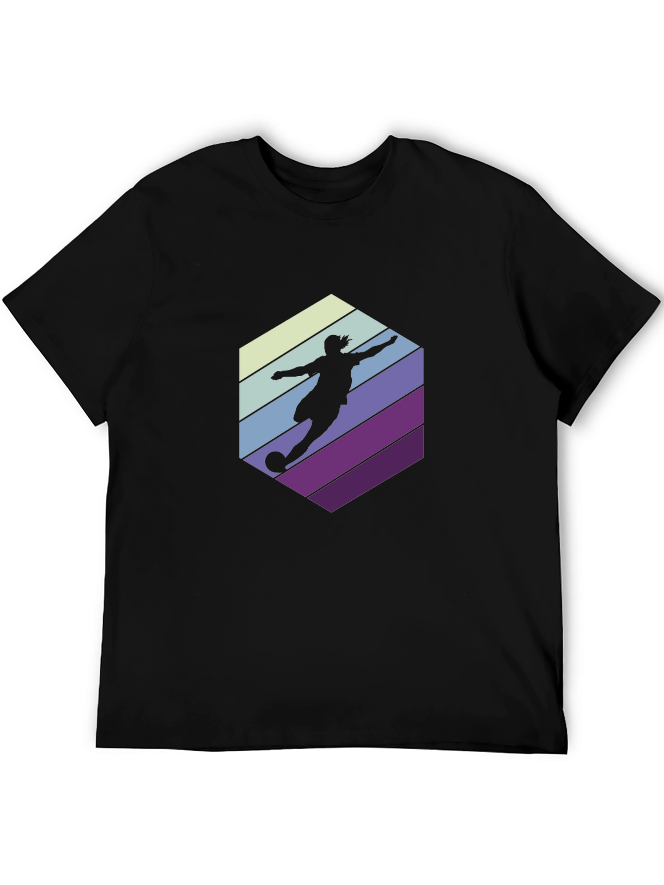 Retro Soccer Silhouette T-Shirt