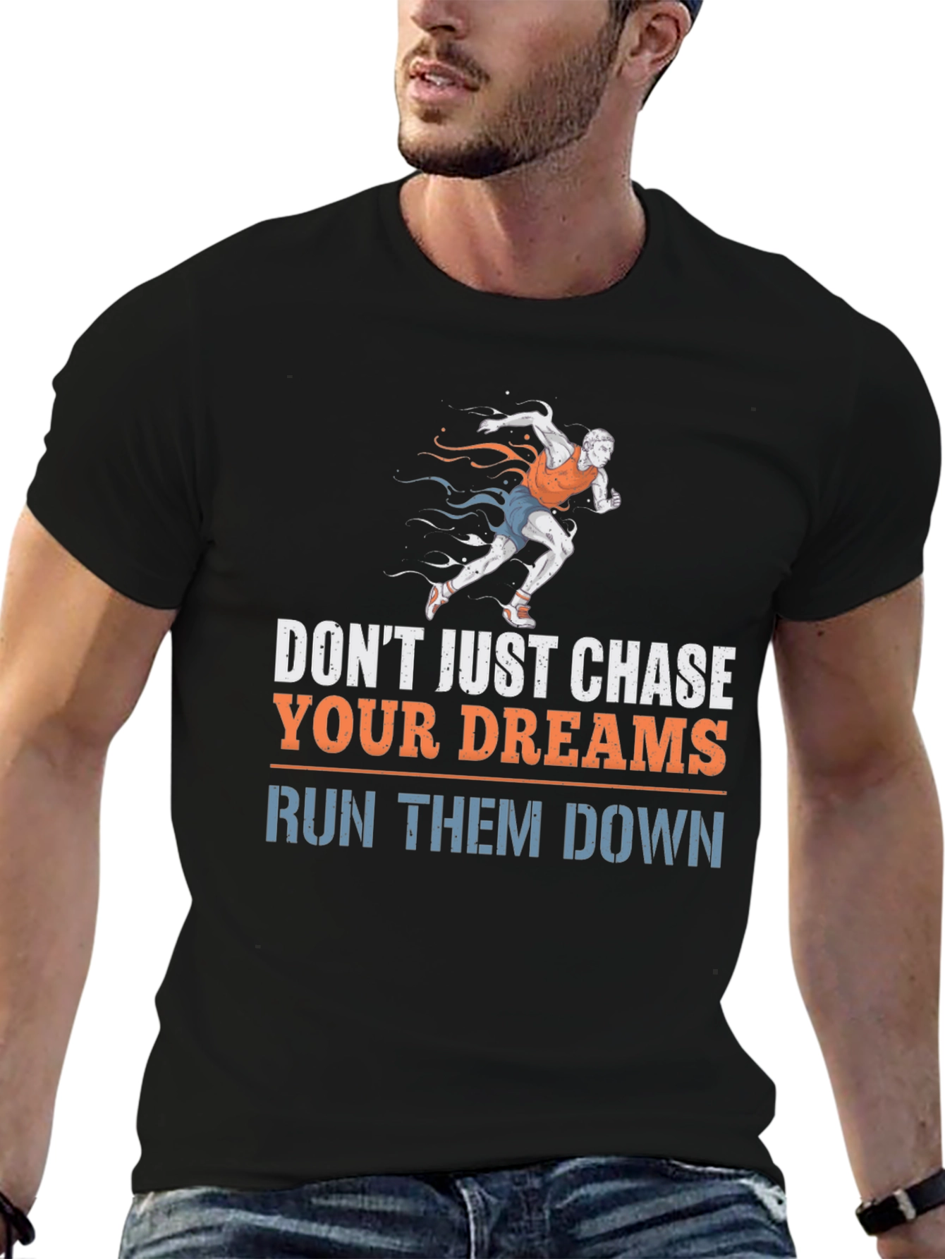 Run Your Dreams Down Graphic Tee