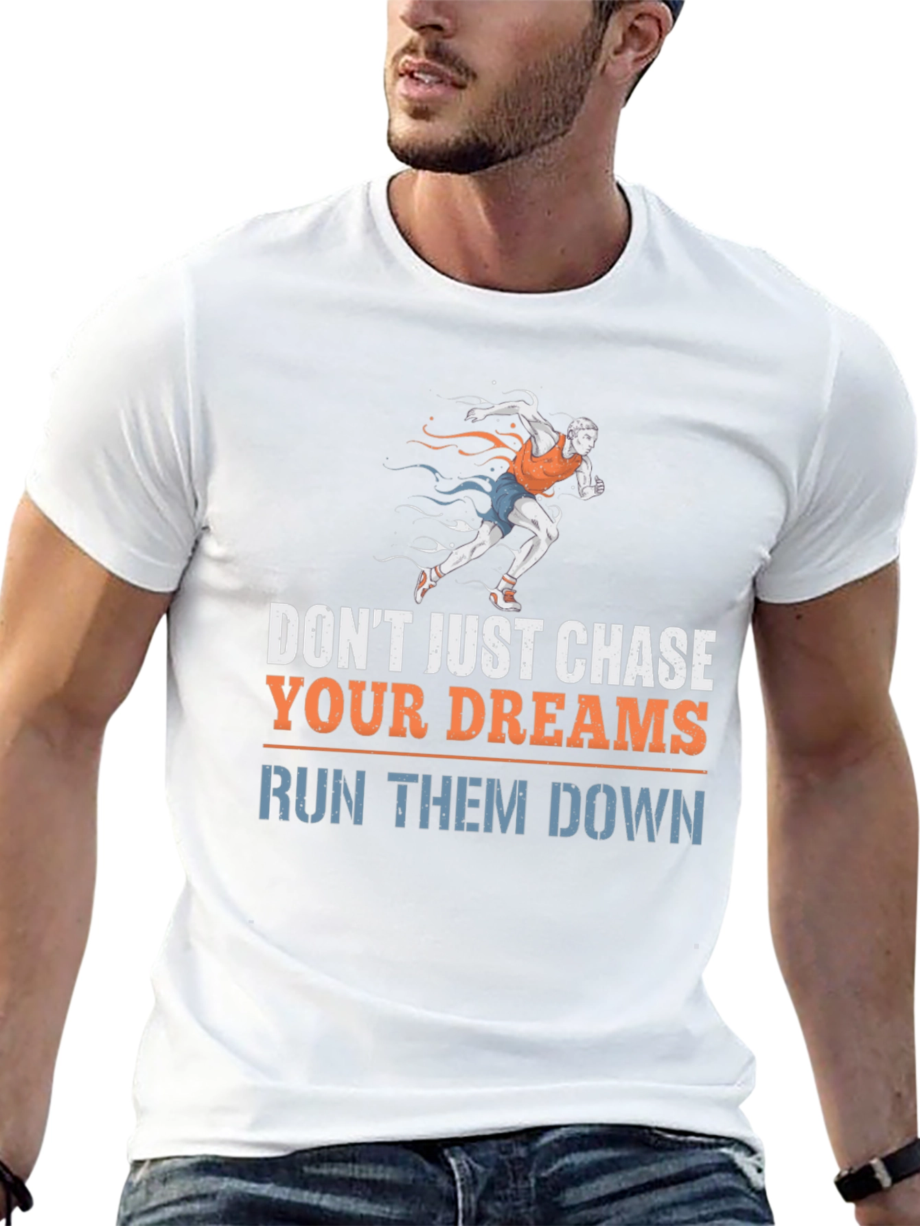 Run Your Dreams Down Graphic Tee
