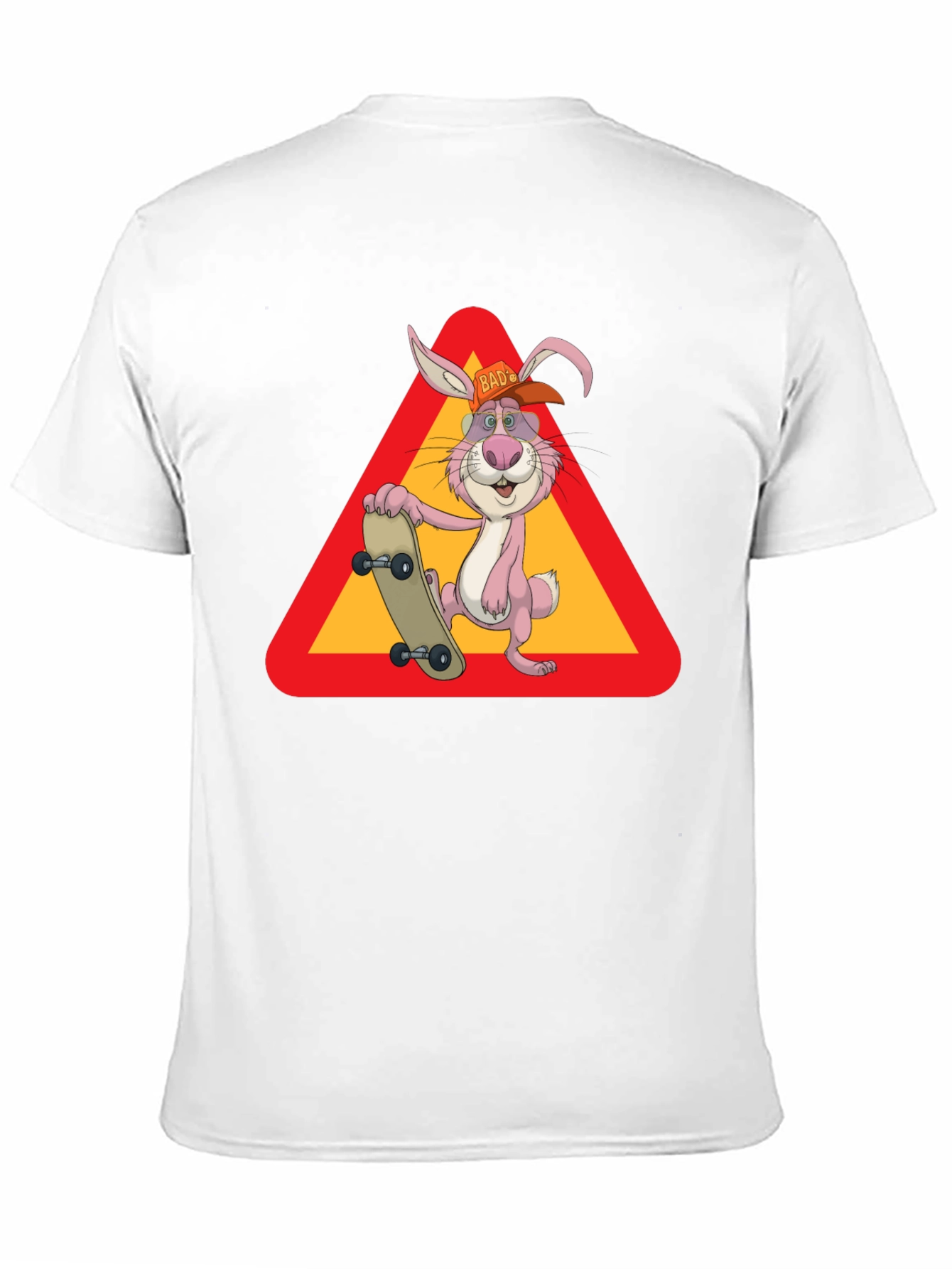 Bad Bunny Skateboard T-Shirt - Cool Graphic Tee