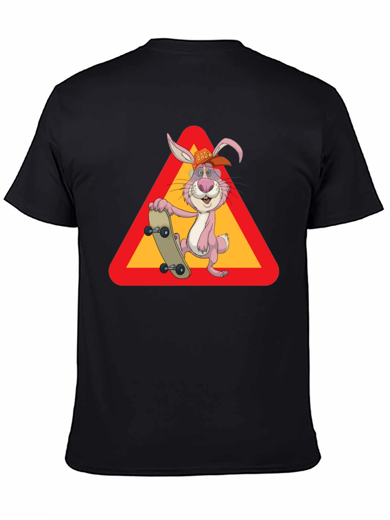Bad Bunny Skateboard T-Shirt - Cool Graphic Tee