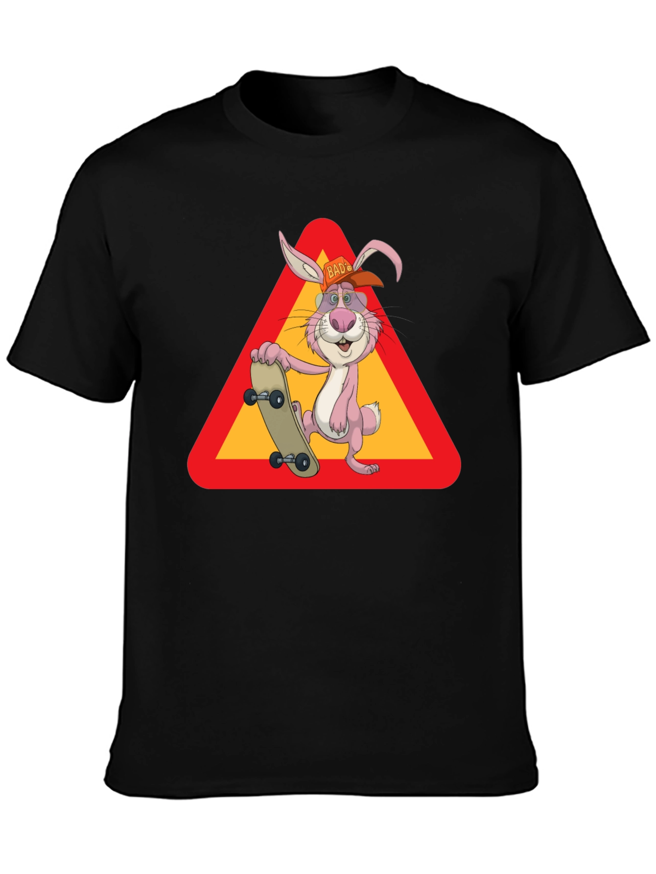 Bad Bunny Skateboard T-Shirt - Cool Graphic Tee