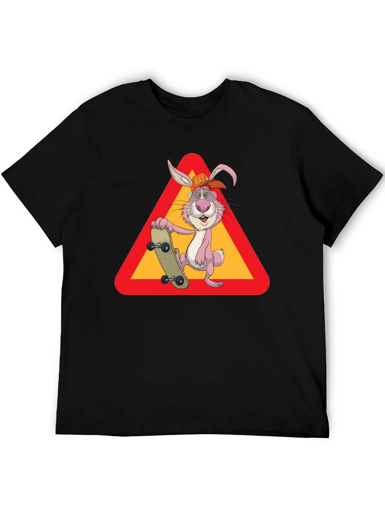 Bad Bunny Skateboard T-Shirt - Cool Graphic Tee