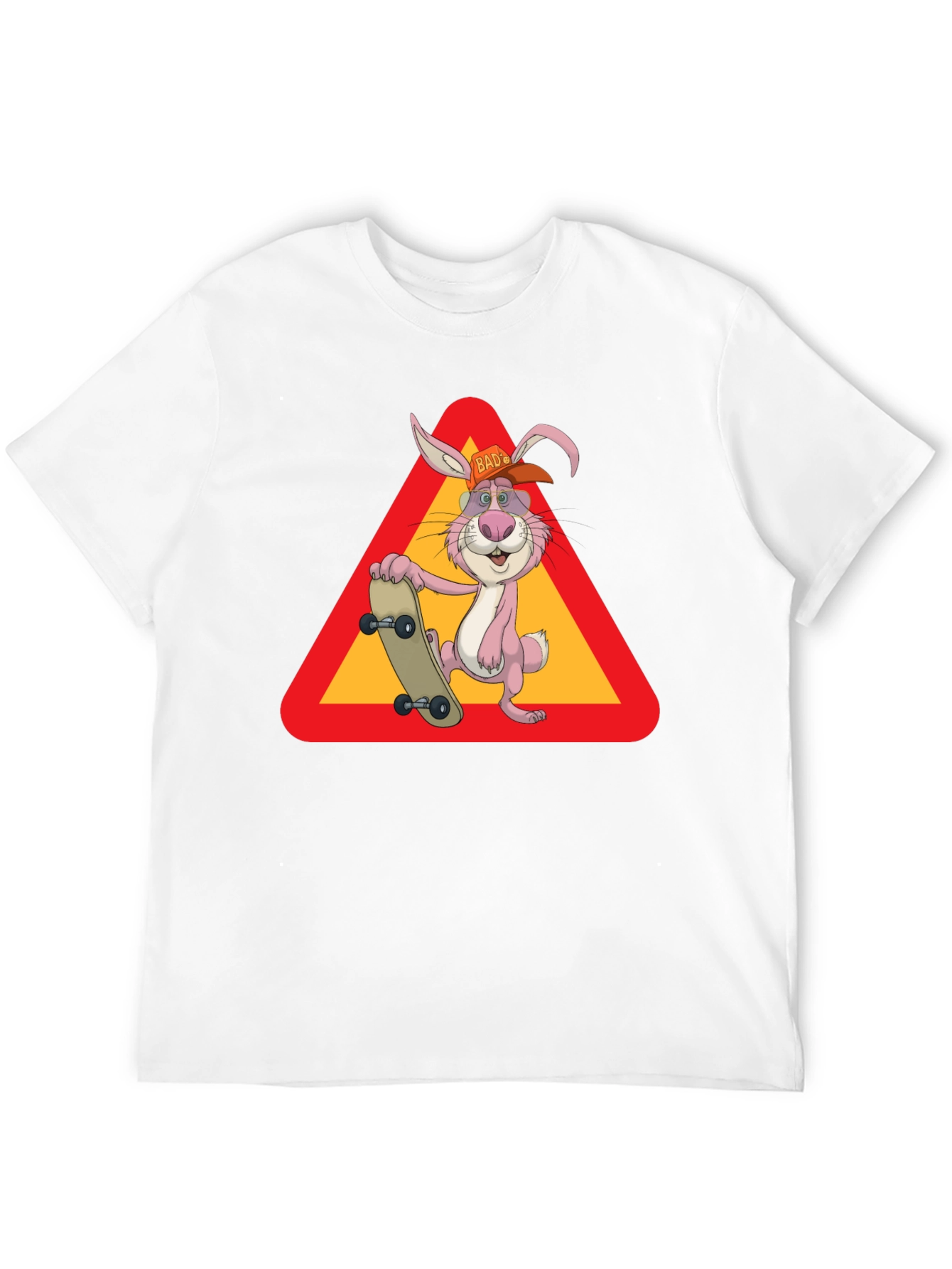 Bad Bunny Skateboard T-Shirt - Cool Graphic Tee