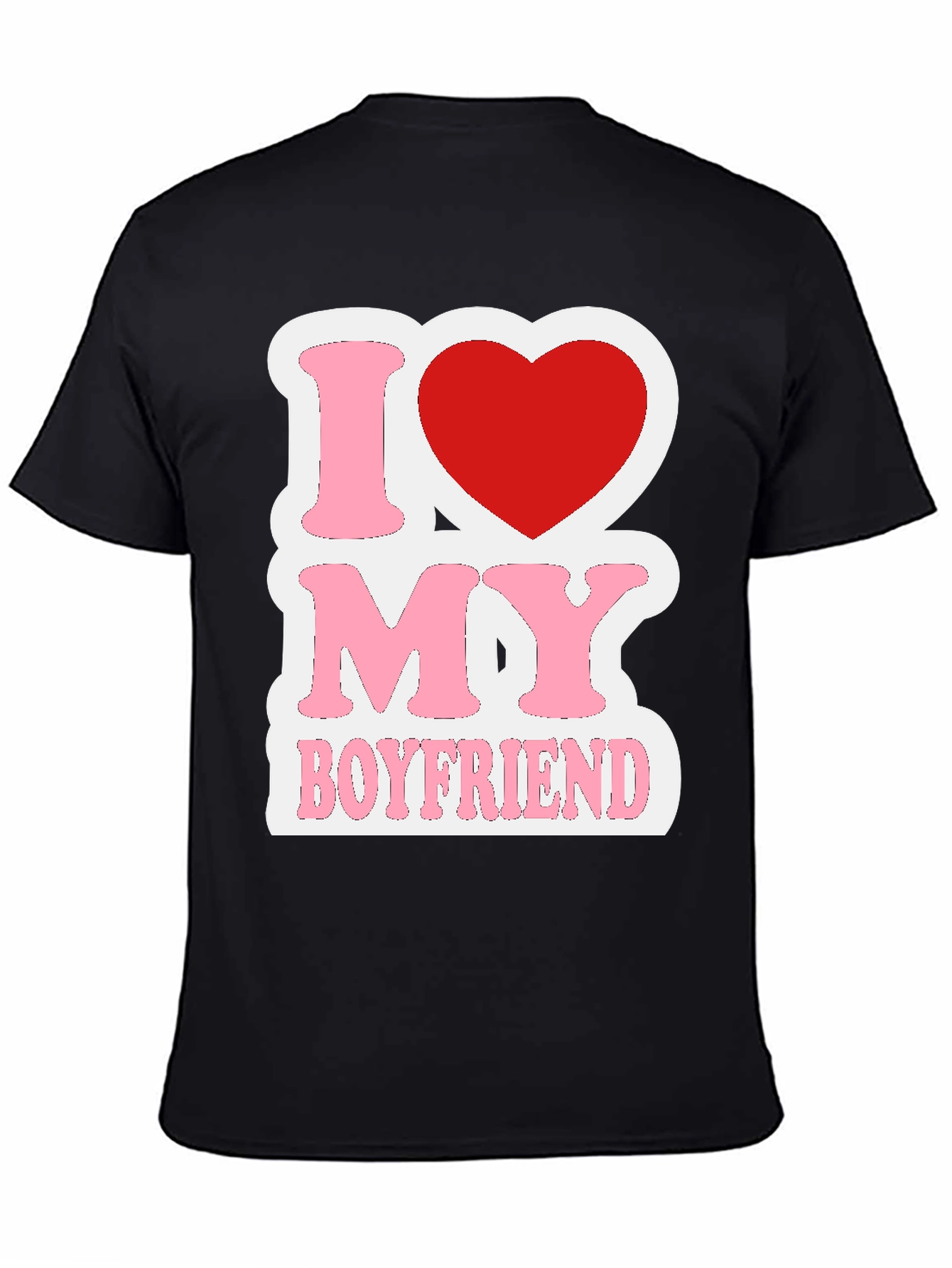 I Heart My Boyfriend Graphic T-Shirt