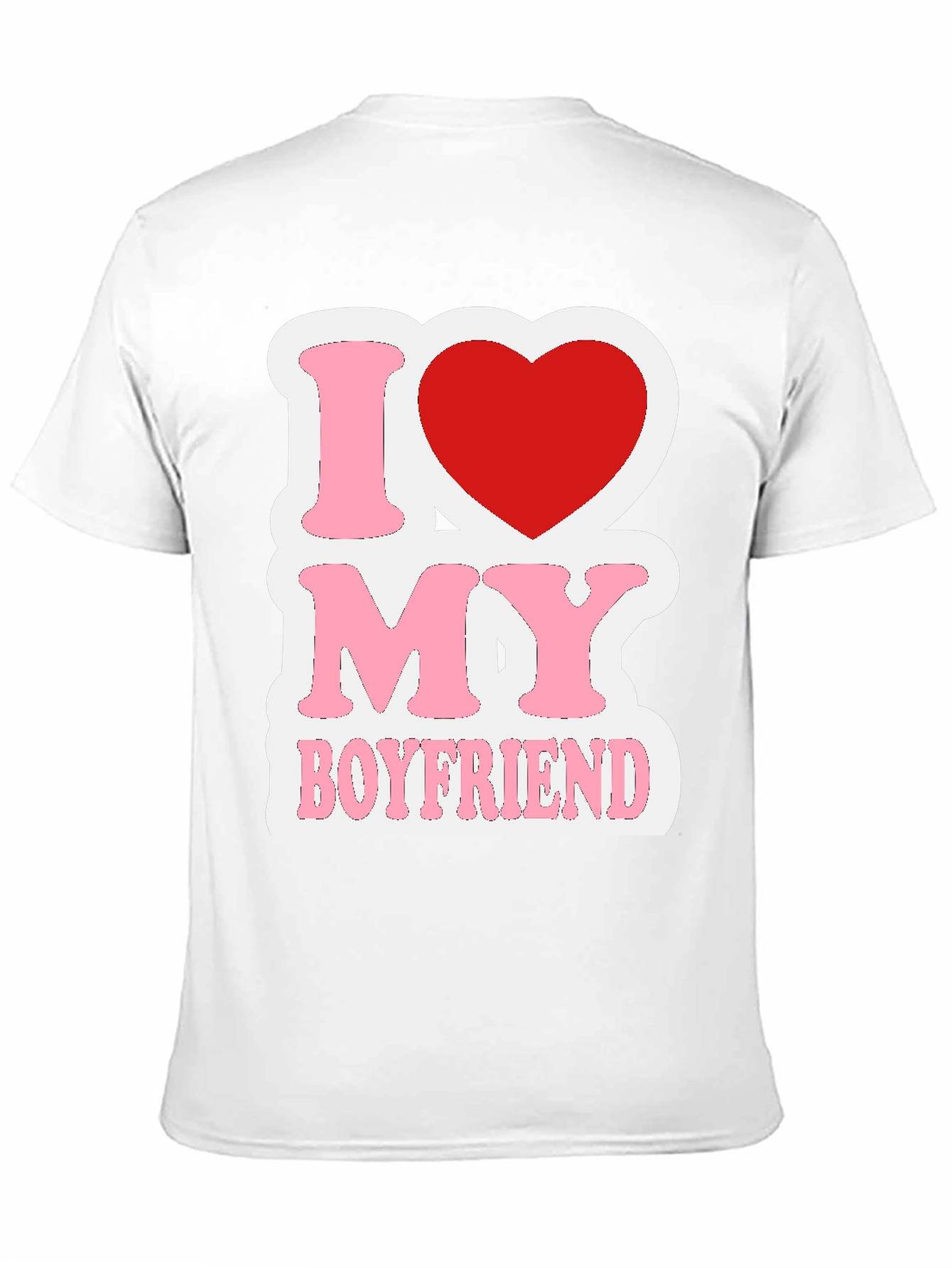 I Heart My Boyfriend Graphic T-Shirt