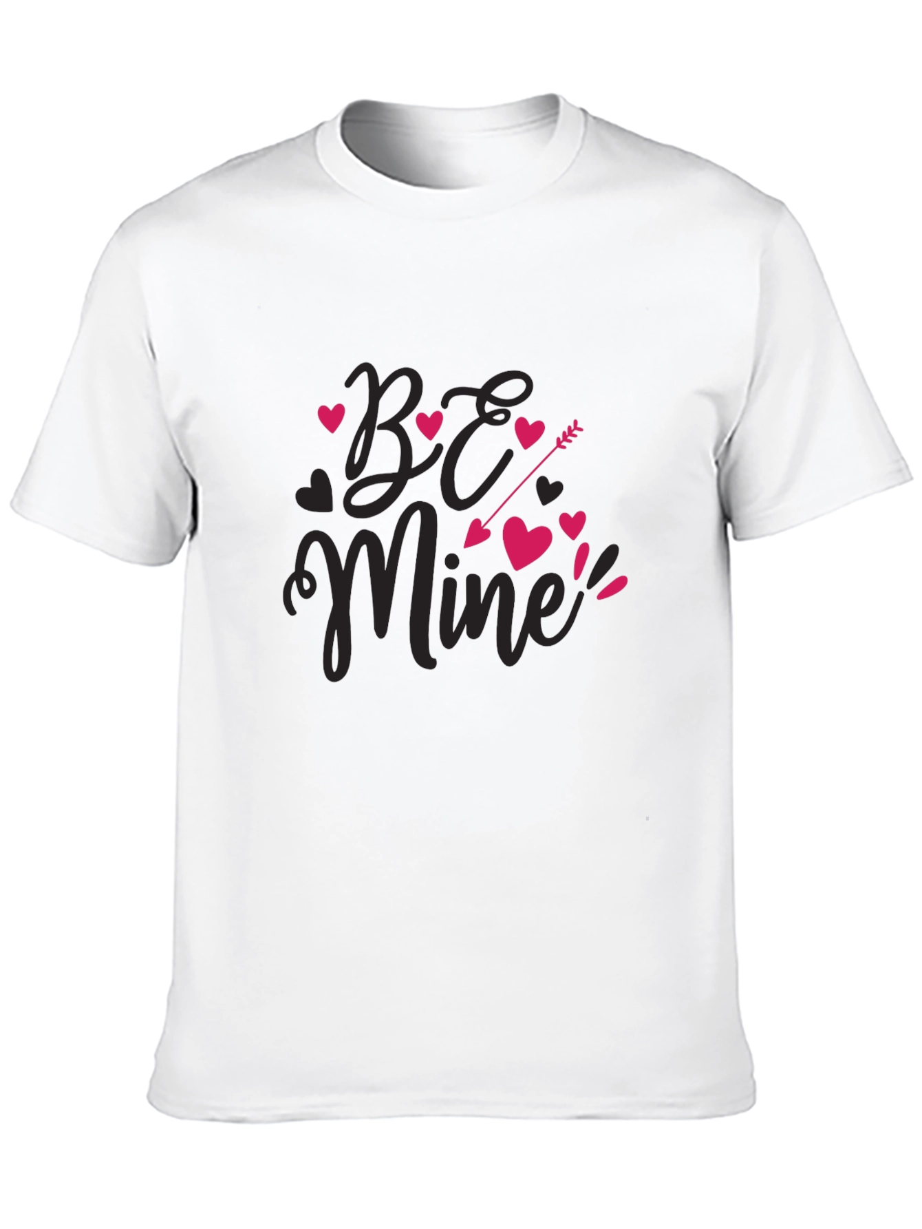 Be Mine Valentines Day Heart Arrow T-Shirt