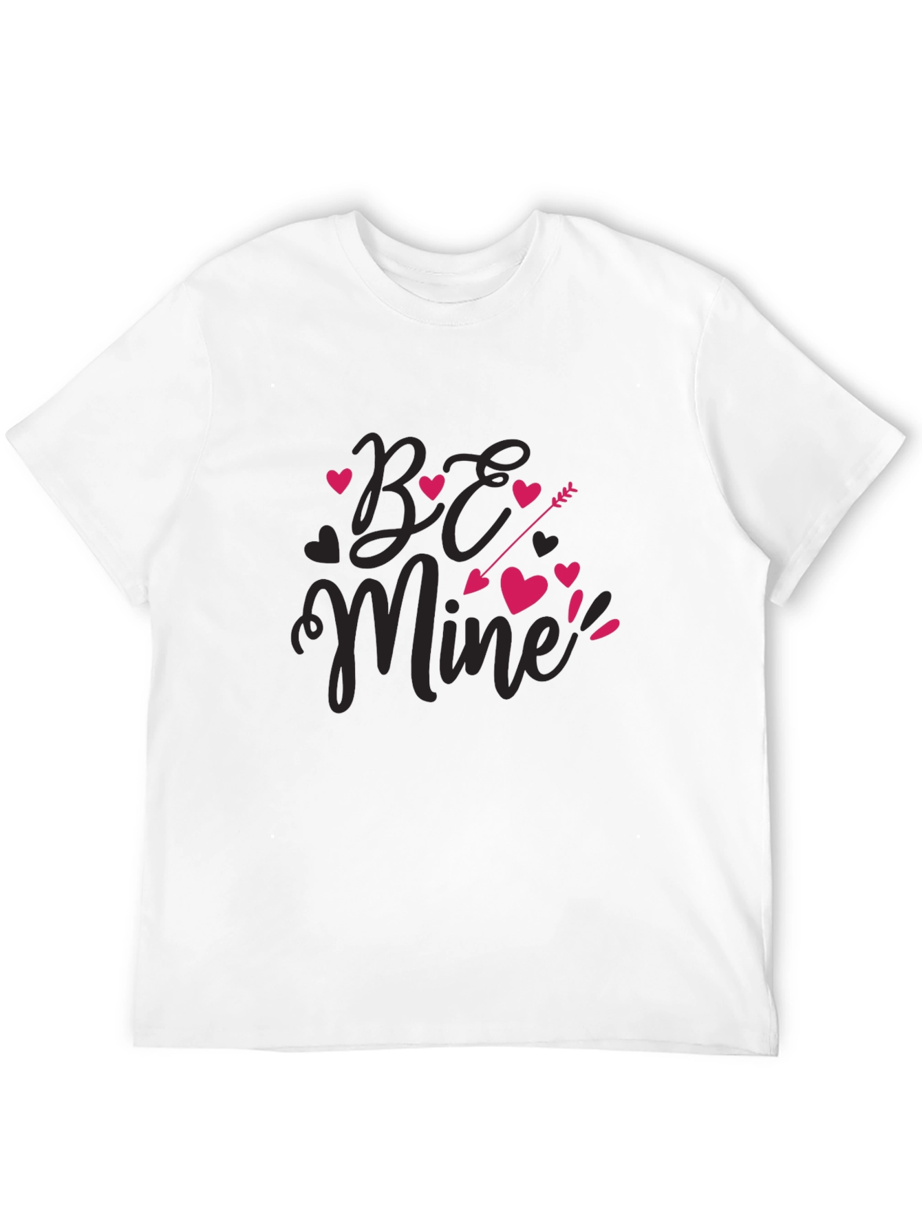 Be Mine Valentines Day Heart Arrow T-Shirt