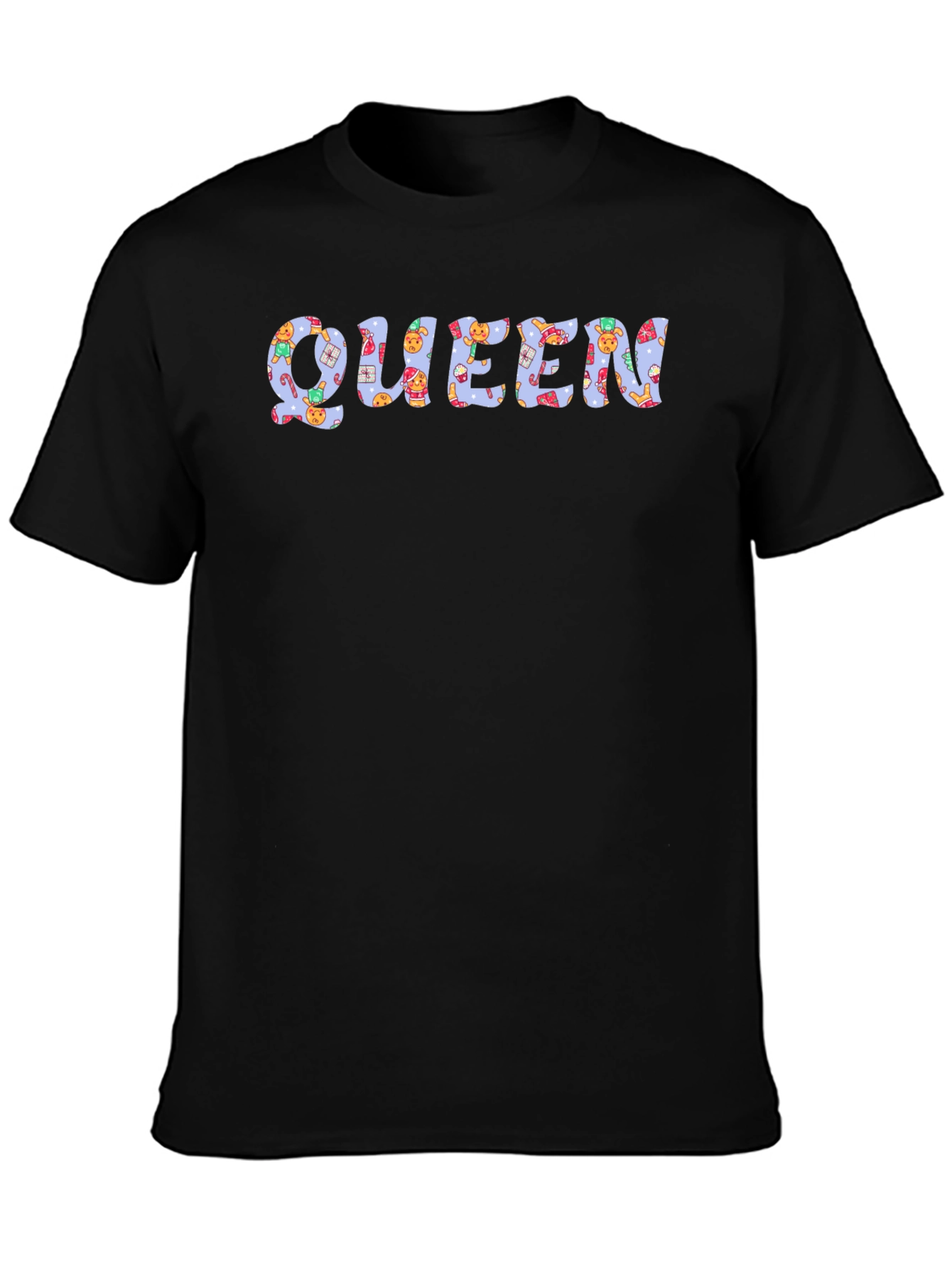 Holiday Queen Graphic Tee - Festive Celebration Shirt