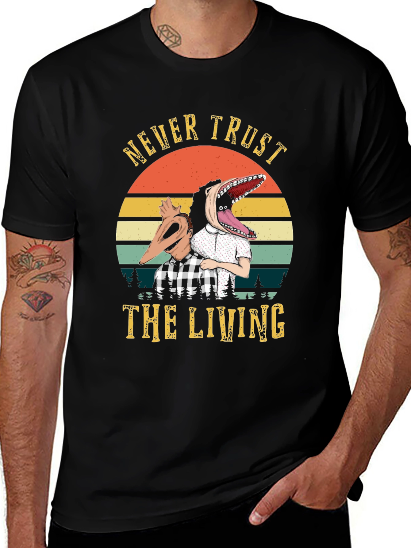 Beetlejuice Never Trust the Living T-Shirt