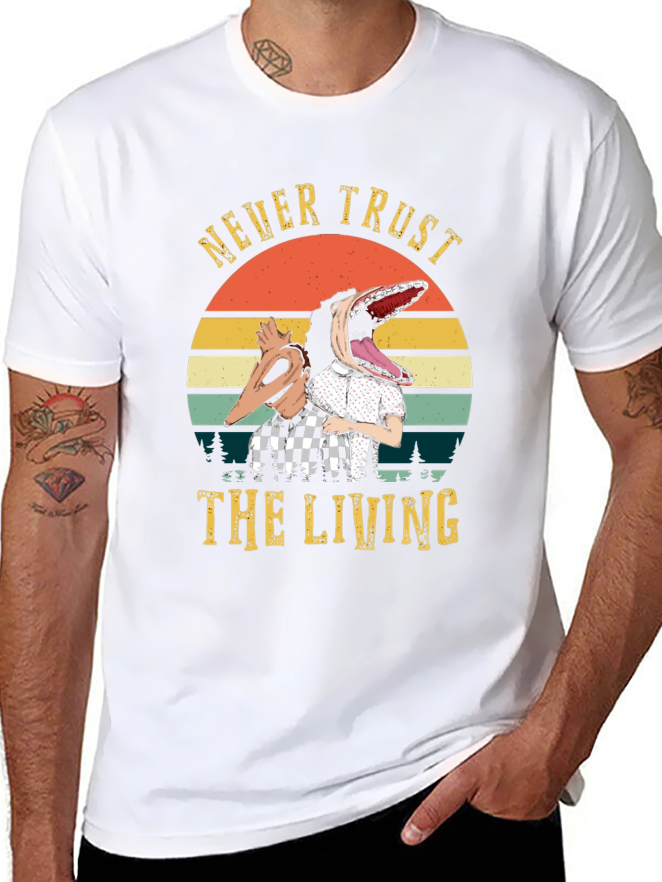 Beetlejuice Never Trust the Living T-Shirt