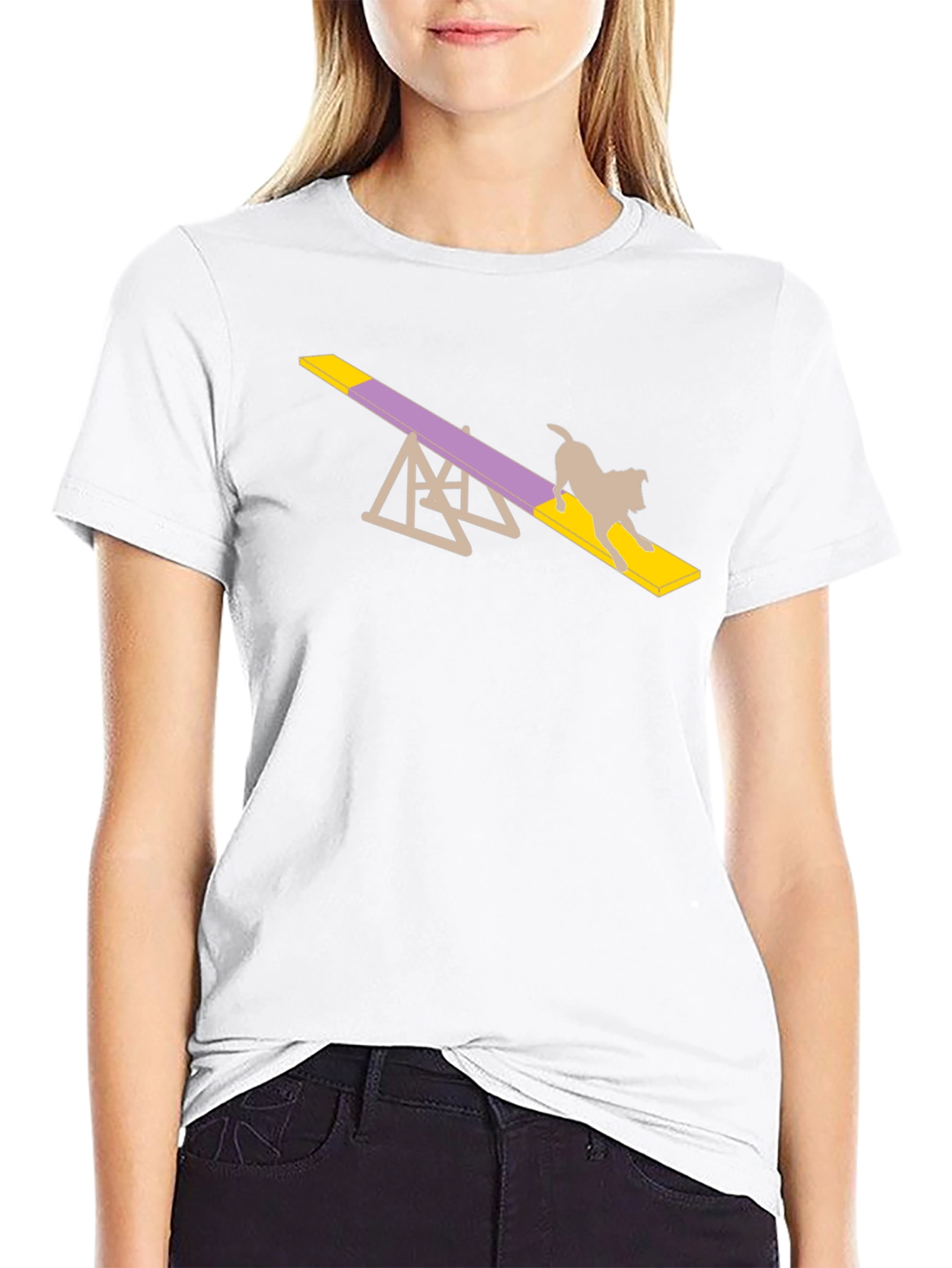 Dog Agility Seesaw T-Shirt
