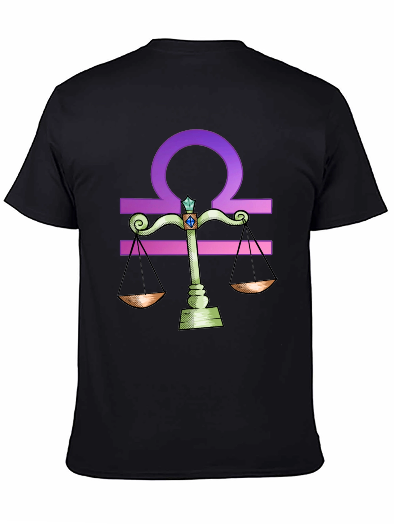 Libra Zodiac Graphic Tee - Stylish Horoscope Shirt