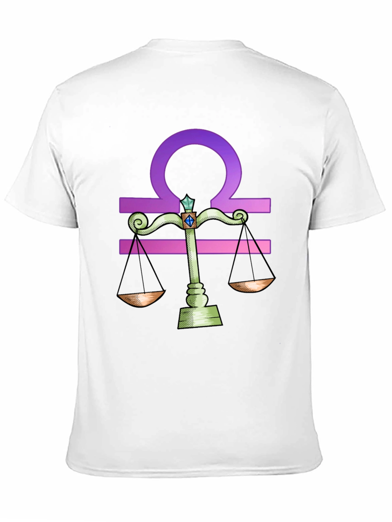 Libra Zodiac Graphic Tee - Stylish Horoscope Shirt