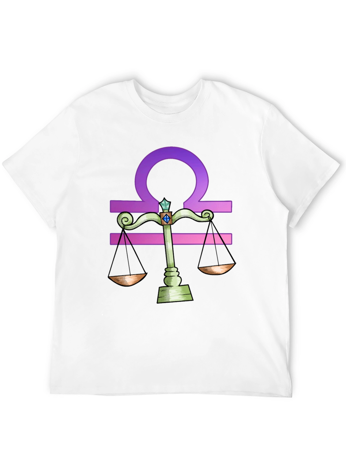 Libra Zodiac Graphic Tee - Stylish Horoscope Shirt
