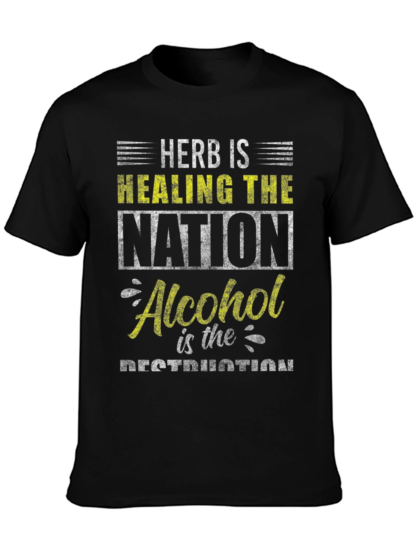 Herb Is Healing Nation Graphic Tee