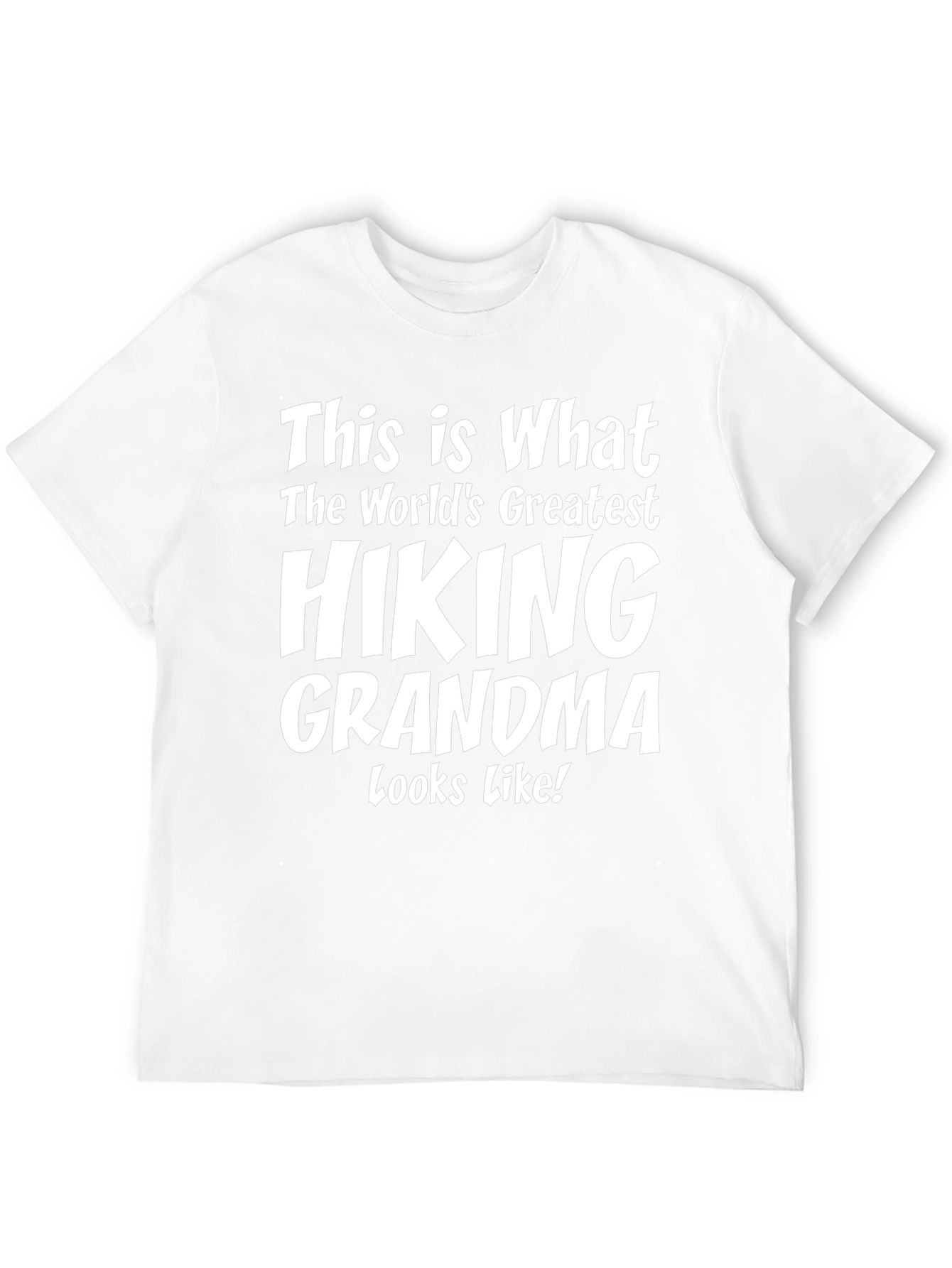 Hiking Grandma T-Shirt - Worlds Greatest