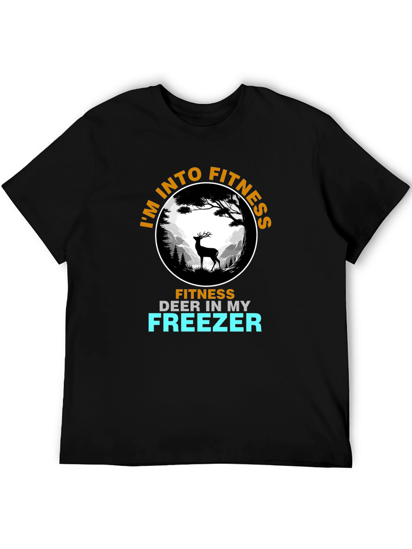 Fitness Deer T-Shirt - Funny Hunting Tee