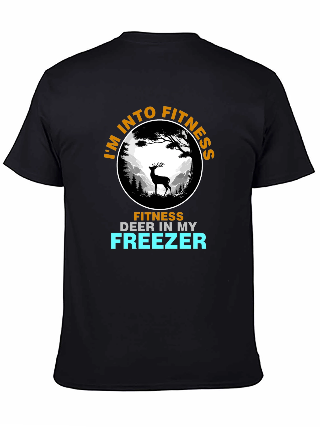Fitness Deer T-Shirt - Funny Hunting Tee