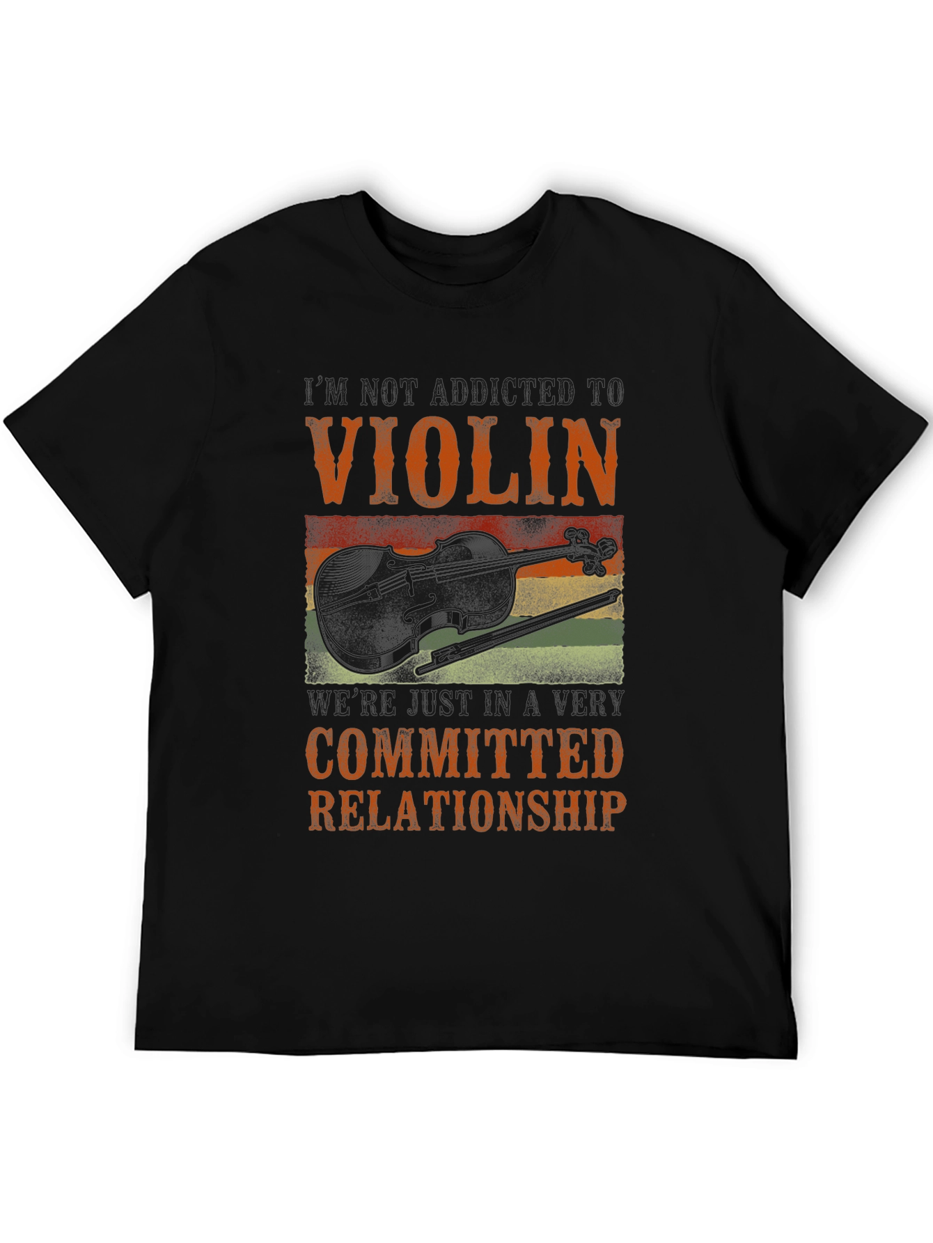 Violin Committed Relationship T-Shirt