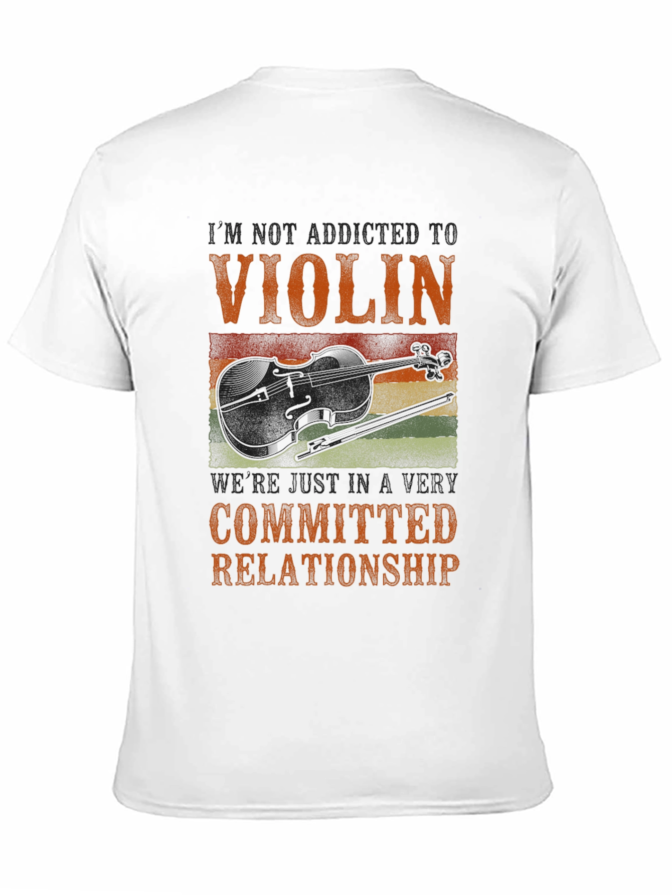 Violin Committed Relationship T-Shirt