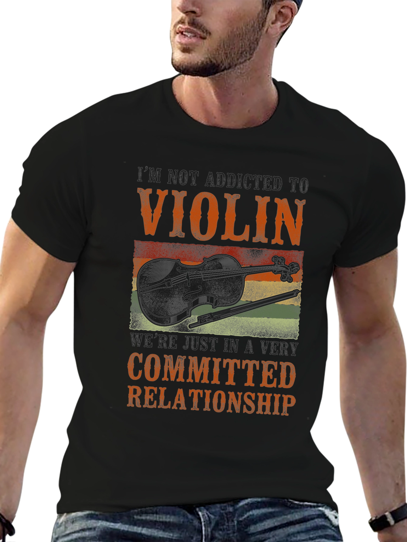 Violin Committed Relationship T-Shirt