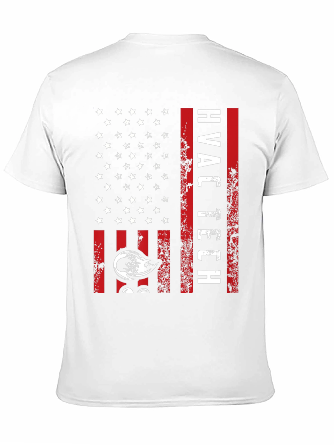 HVAC Tech American Flag Graphic T-Shirt
