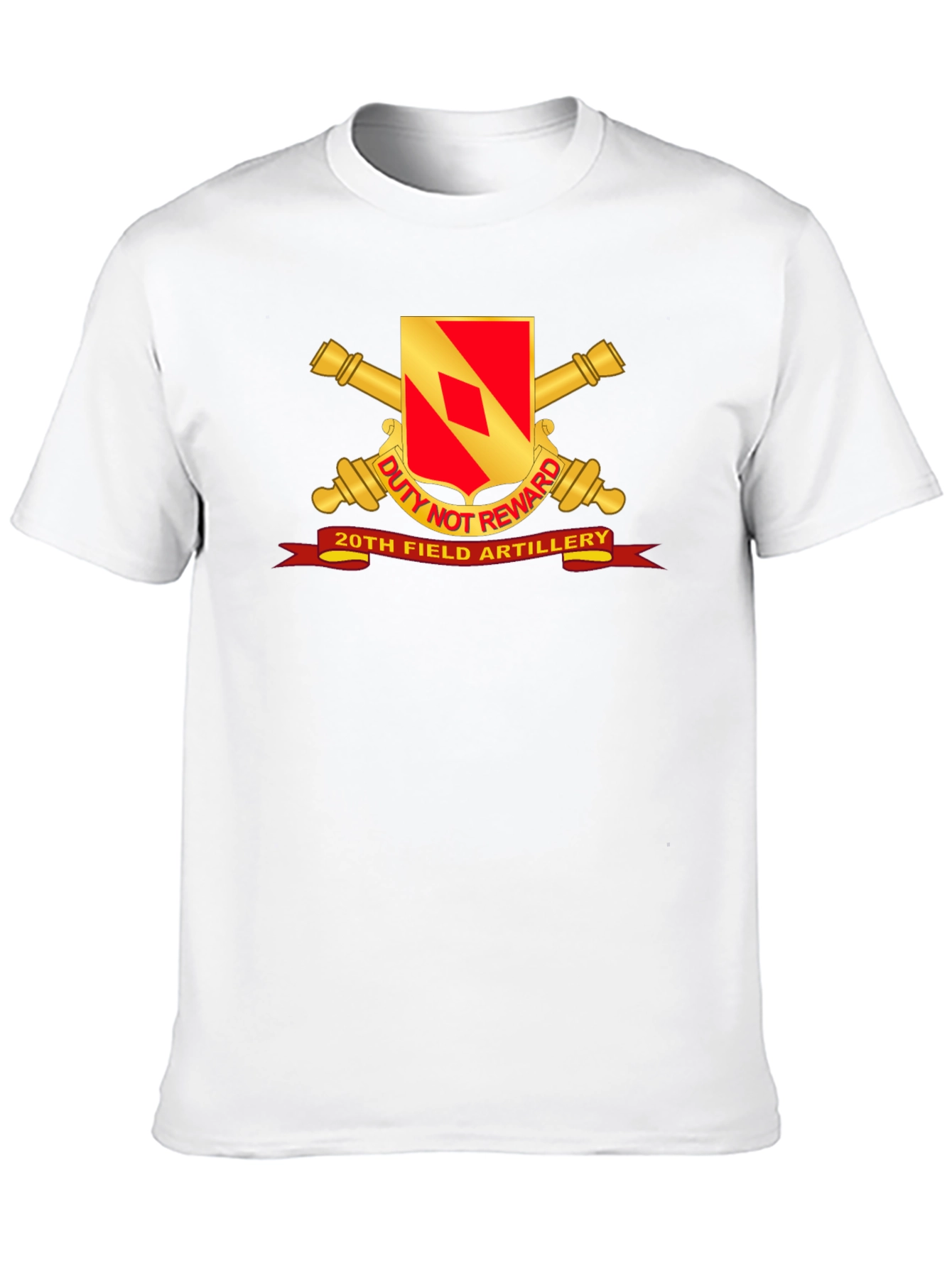 20th Field Artillery Duty T-Shirt